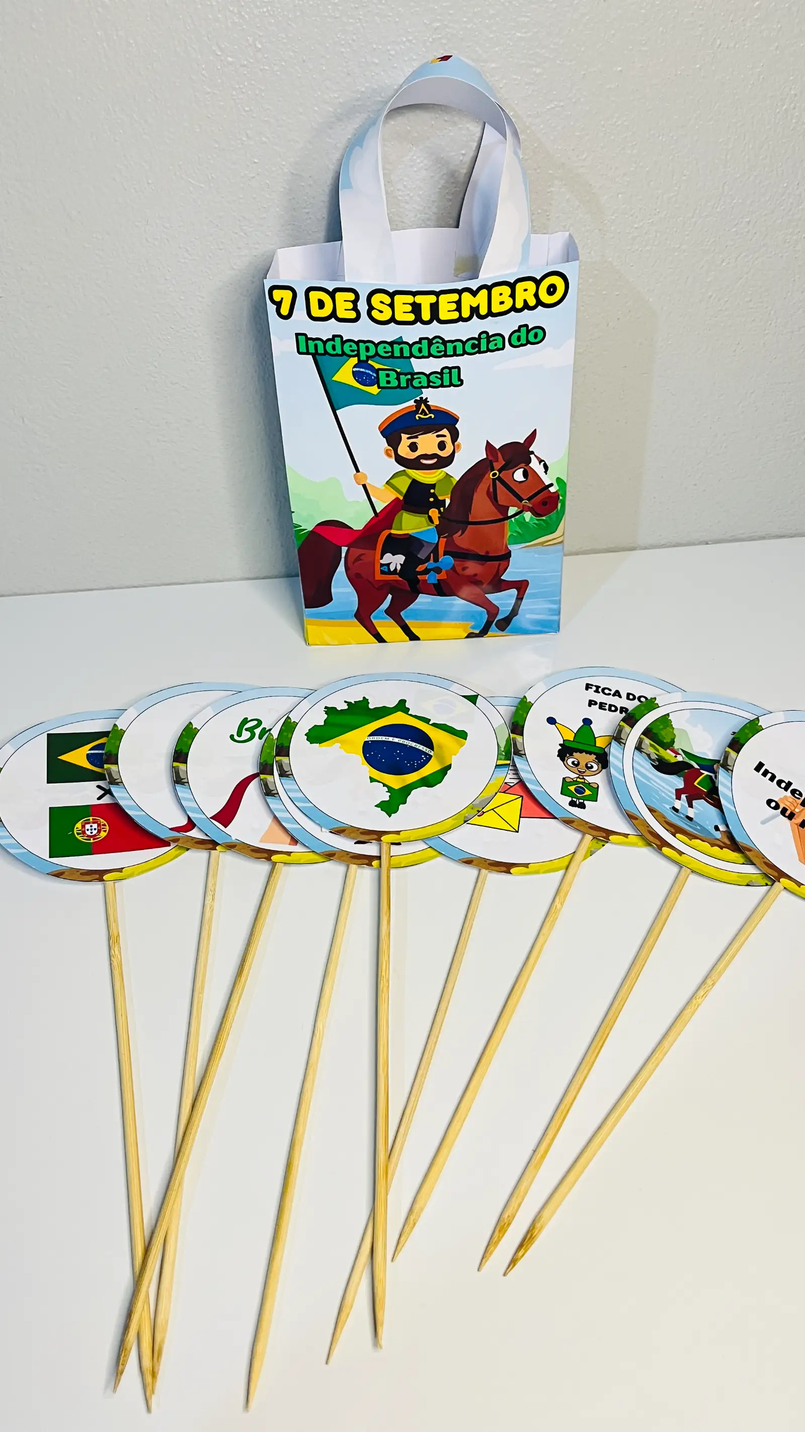 Sacola da Independência : História Lúdica para Educação Infantil — amostra 2: Sacolinha Independência do Brasil,Torne o…