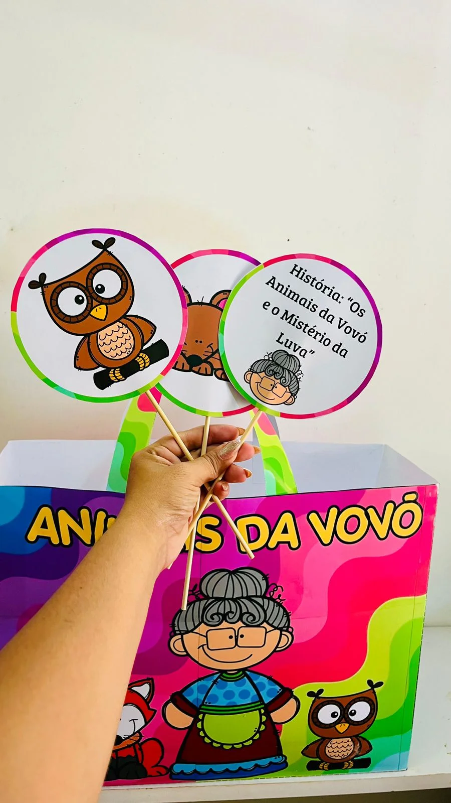 Sacola da Leitura – Os Animais da Vovó e o Mistério da Luva Perdida — amostra 4: Sacola da Leitura – Os Animais da Vovó e o…