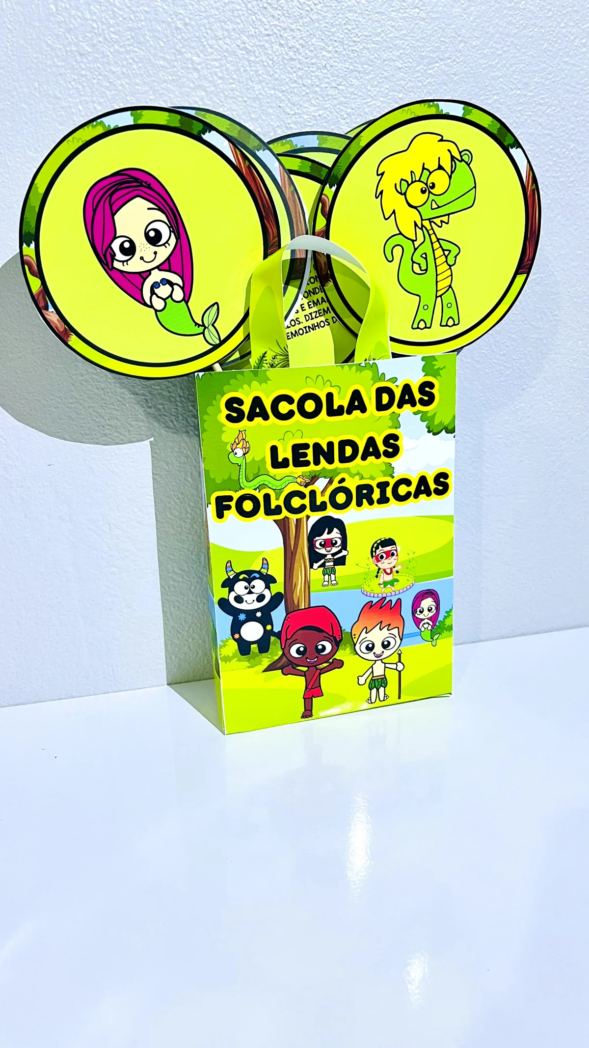 Sacola das lendas folclóricas – Material Pedagógico — capa do material