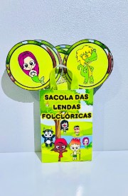 Sacola das lendas folclóricas – PDF para Imprimir — amostra 3: Sacola das lendas folclóricas Curupira, Negrinho do…