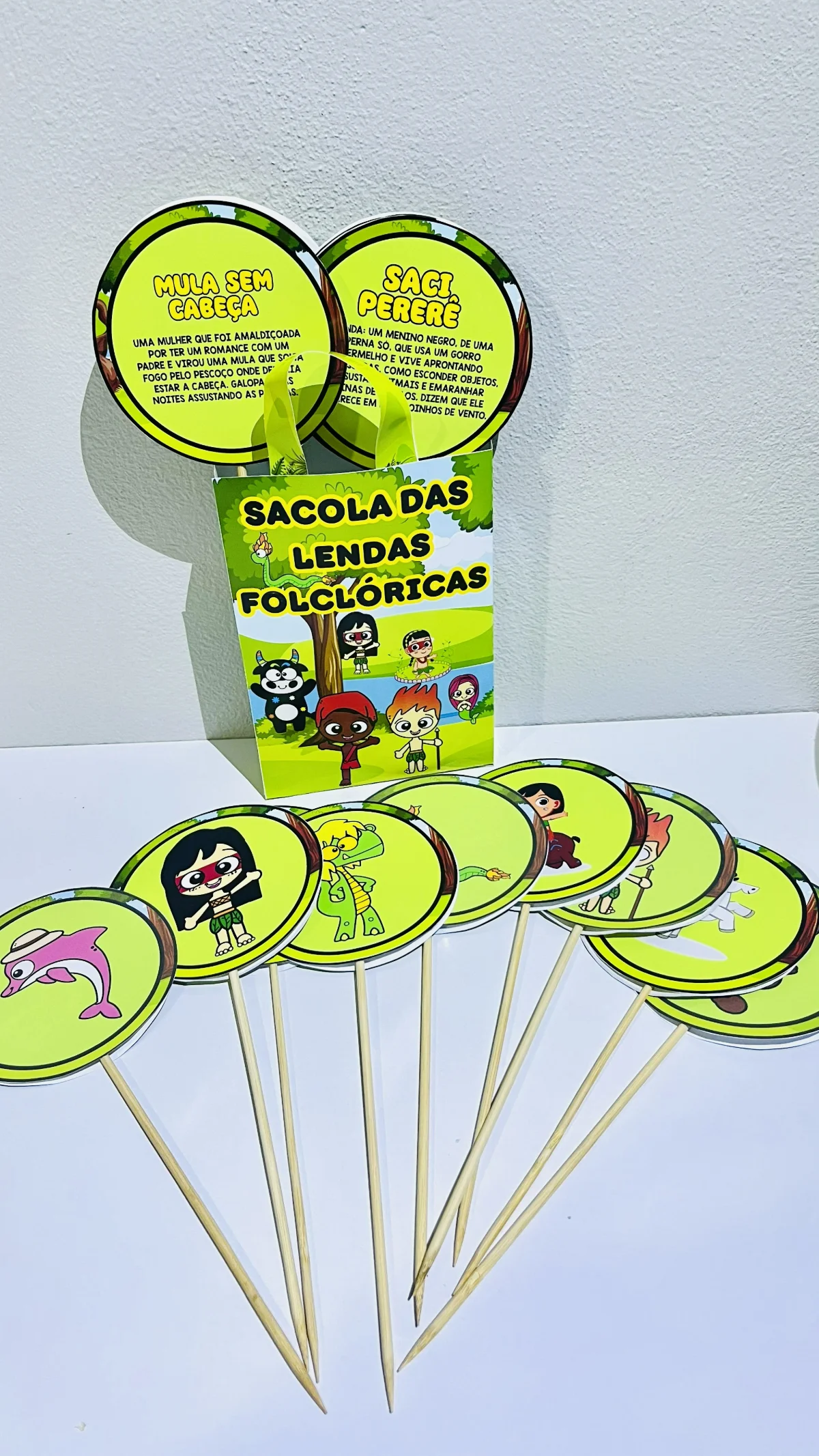 Sacola das lendas folclóricas – PDF para Imprimir — Alfabetização para Educação Infantil: Leve o encanto do Folclore…
