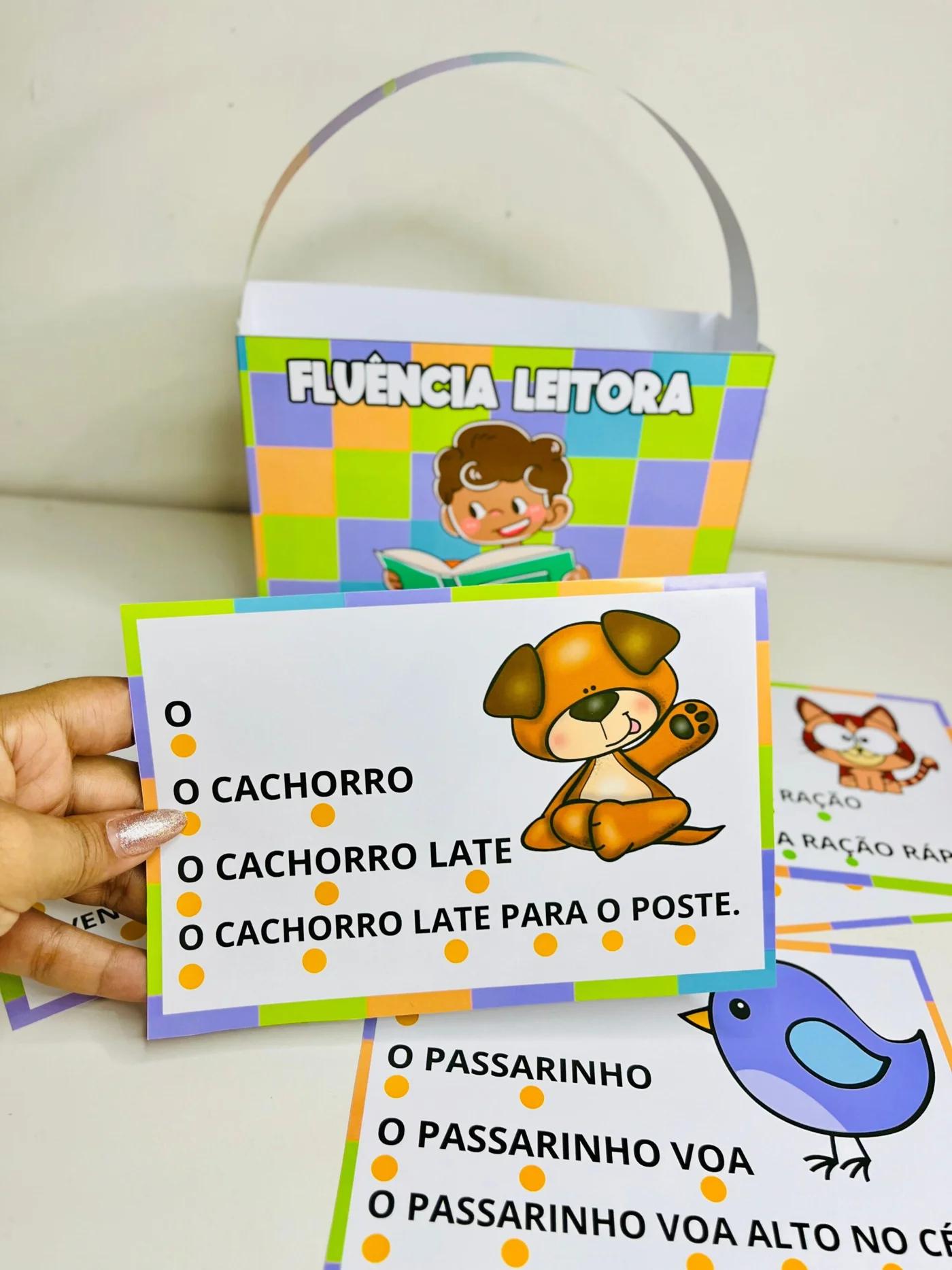 Sacola de Fluência Leitora — amostra 1: Você recebe seu arquivo por e-mail ou baixe aqui mesmo no site