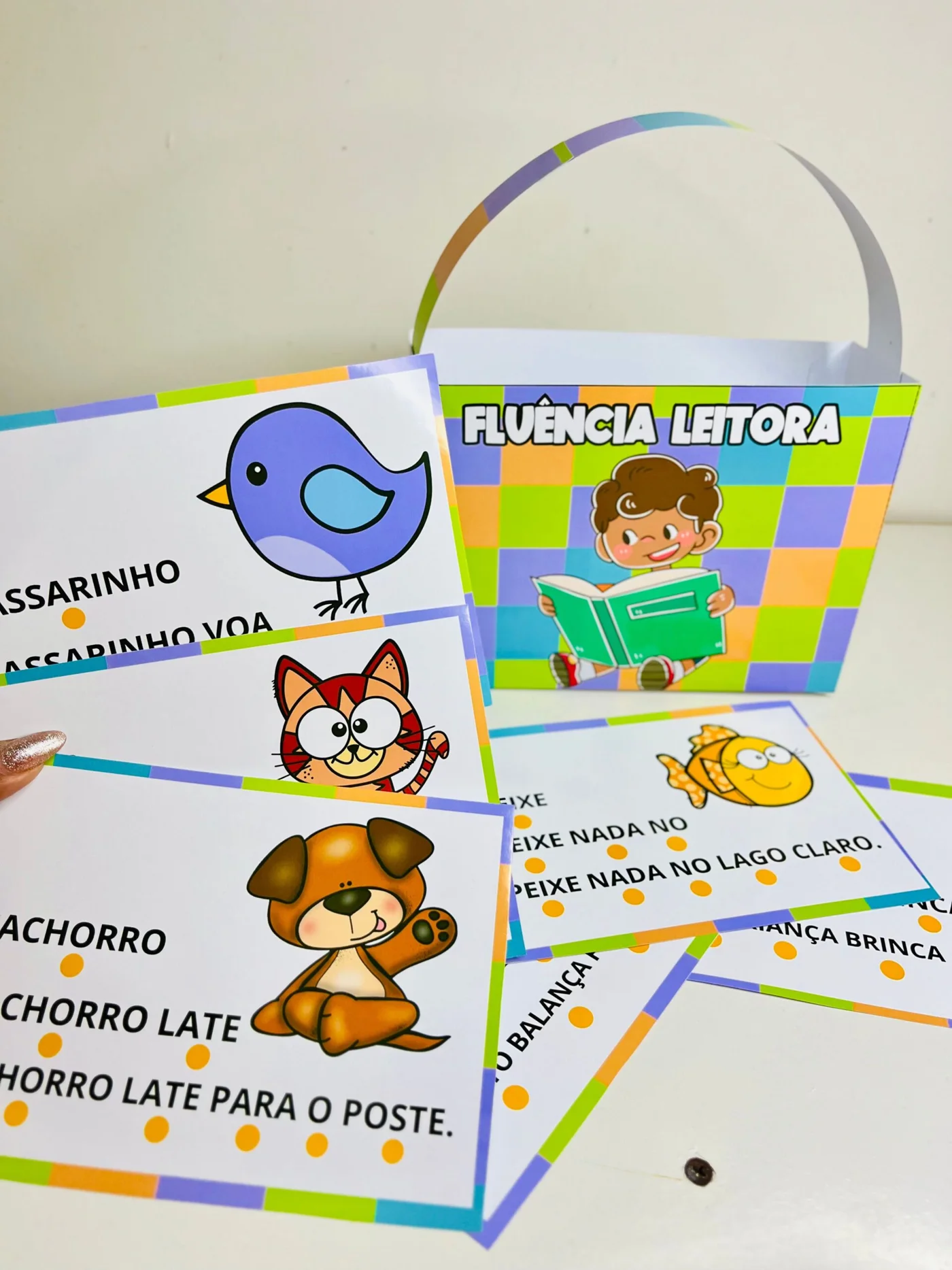 Sacola de Fluência Leitora — amostra 3: Você recebe seu arquivo por e-mail ou baixe aqui mesmo no site