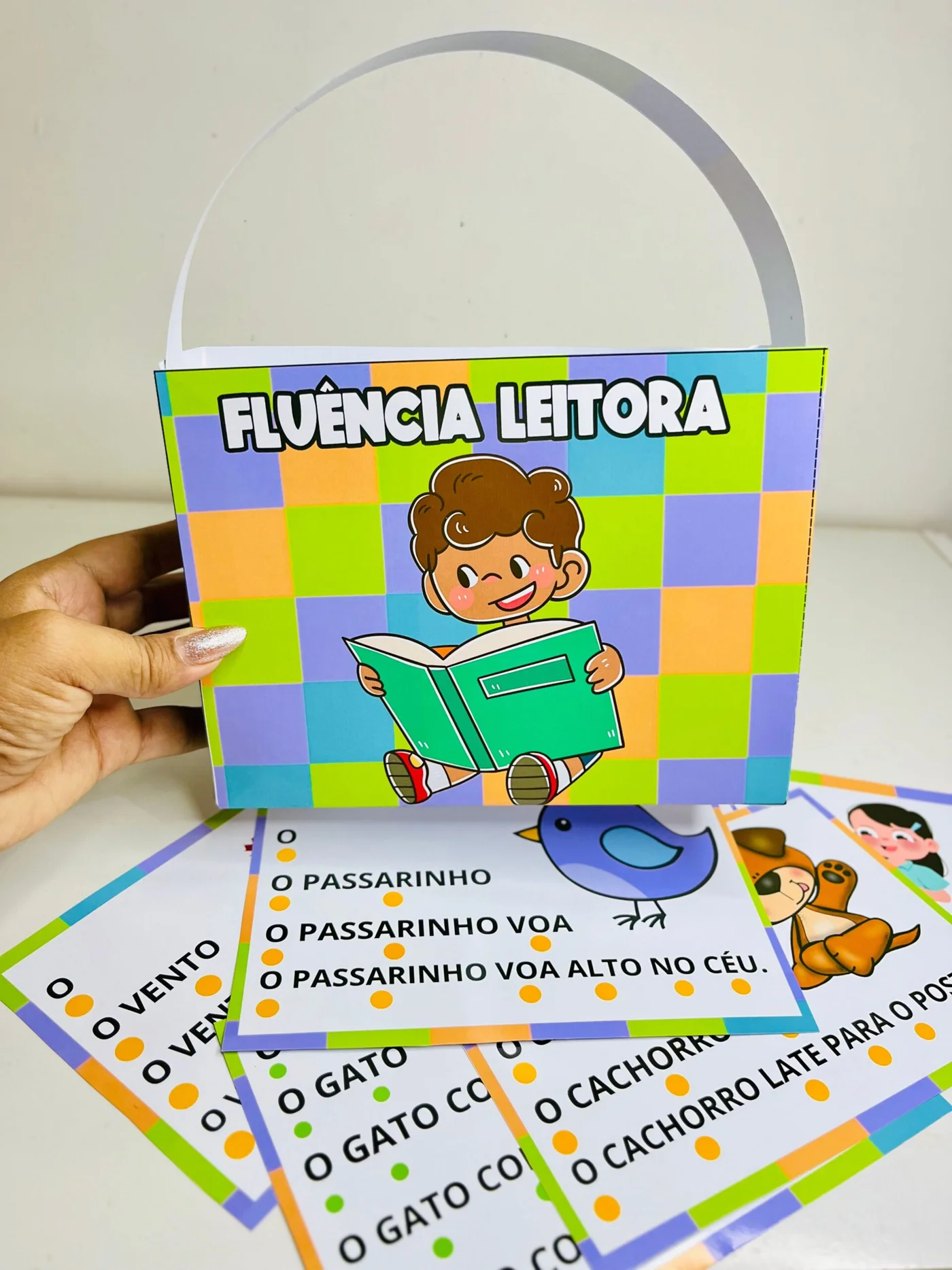 Sacola de Fluência Leitora — amostra 4: Você recebe seu arquivo por e-mail ou baixe aqui mesmo no site