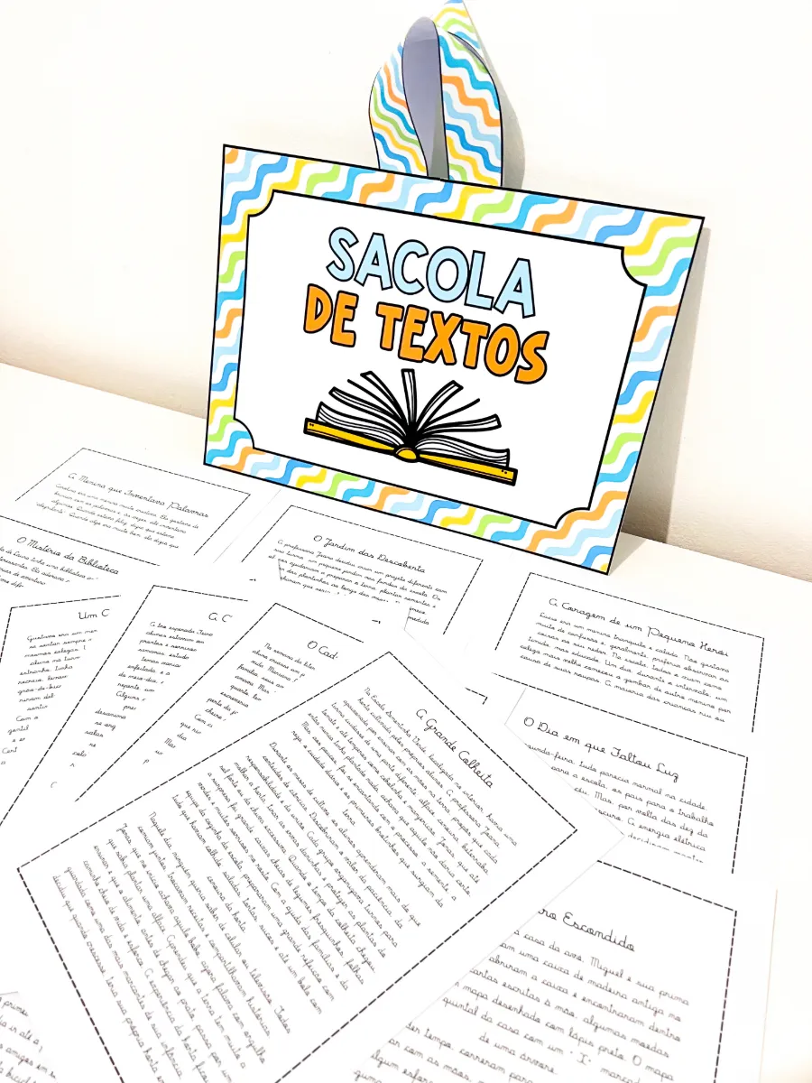Sacola de Leitura com Textos para Copiar e Interpretar – 5º Ano — amostra 1: OBJETIVOS PEDAGÓGICOS