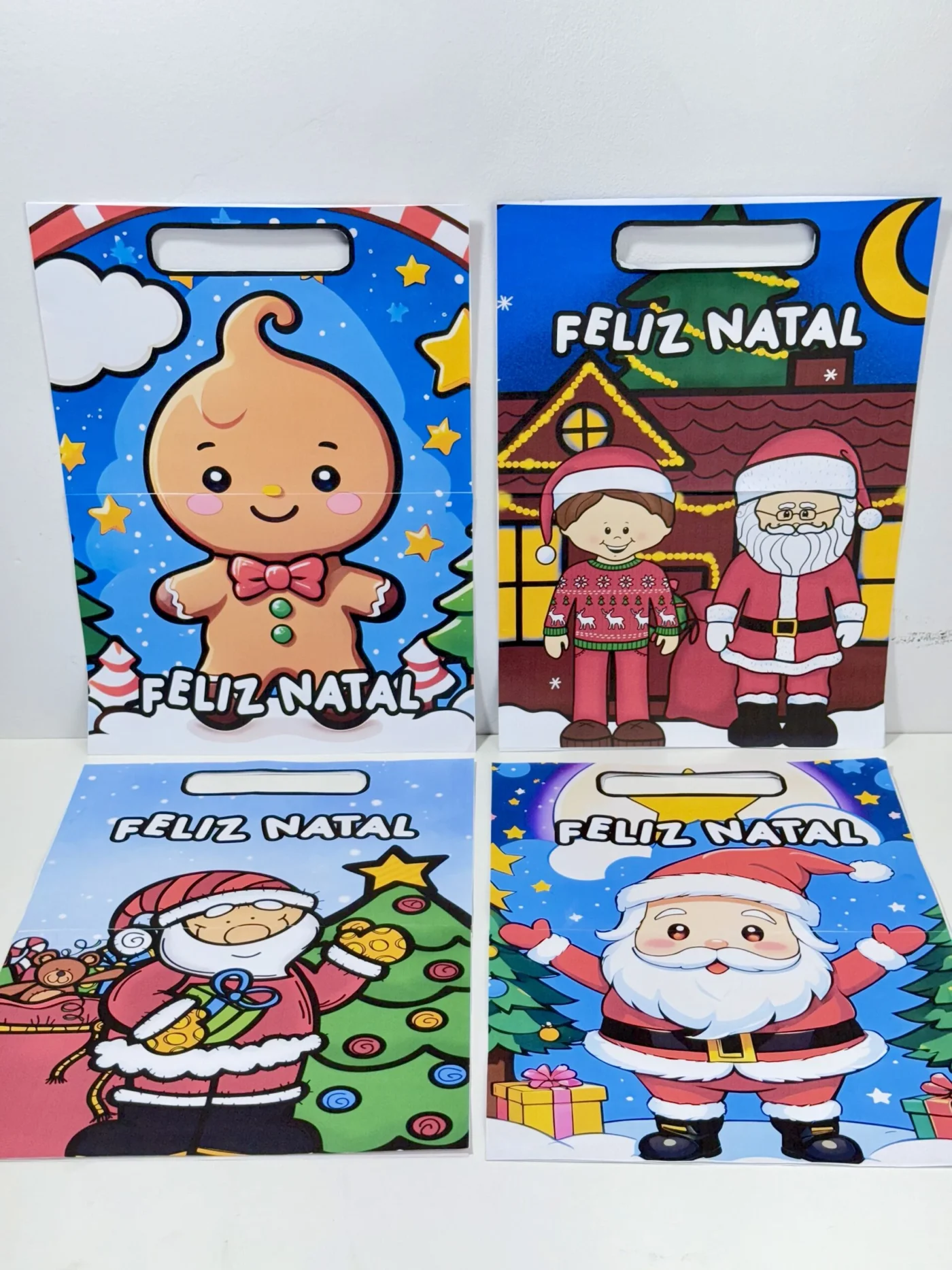 Sacola de Natal minhas atividades — Datas comemorativas para Educação Infantil: Sacolinhas Natalinas Encantadas