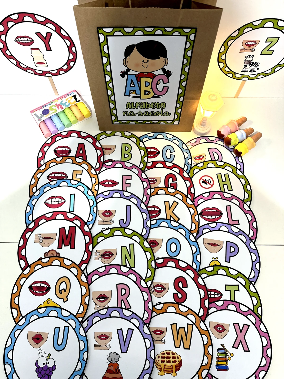 Sacola do Alfabeto fônico para trabalhar alfabetização — amostra 3: Material Sacola do Alfabeto Fônico para trabalhar… Sacola do Alfabeto fônico para trabalhar alfabetização — amostra 3: Material Sacola do Alfabeto Fônico para trabalhar…