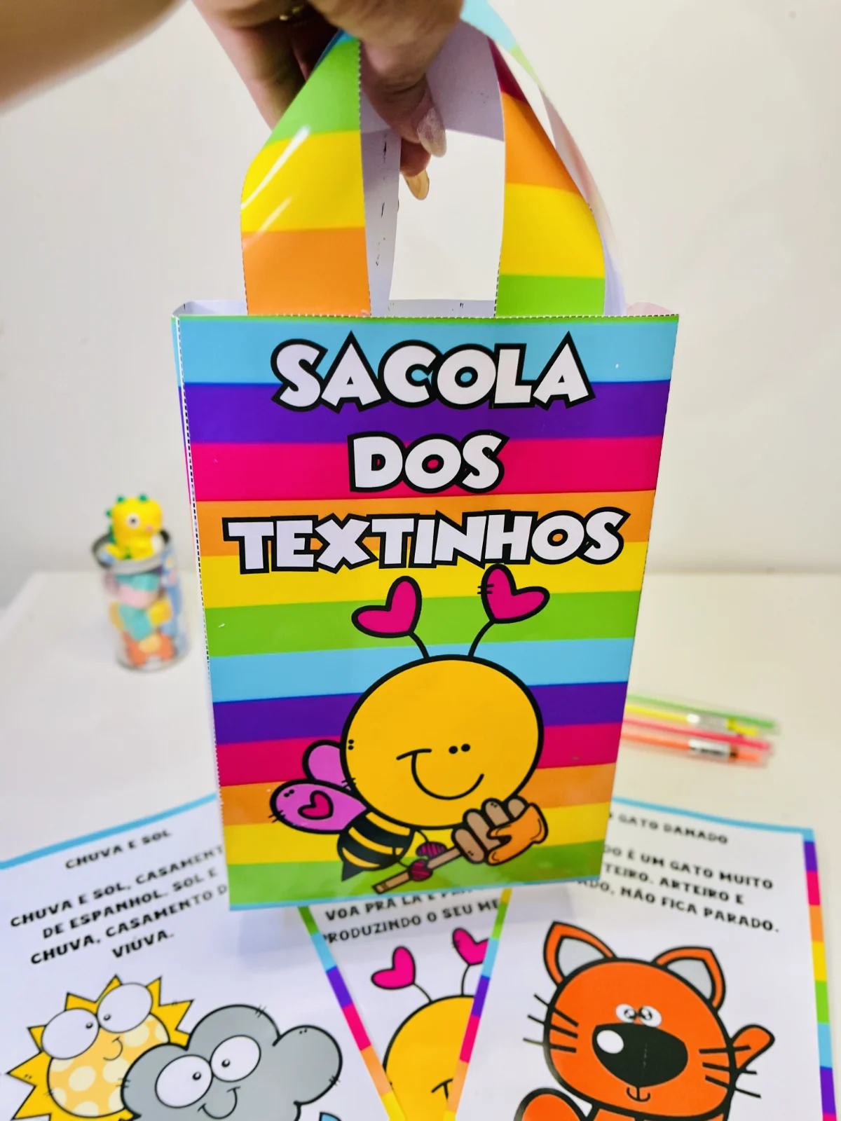 Sacola do Textinho – 2º ao 5º Ano | Língua Portuguesa — capa do material