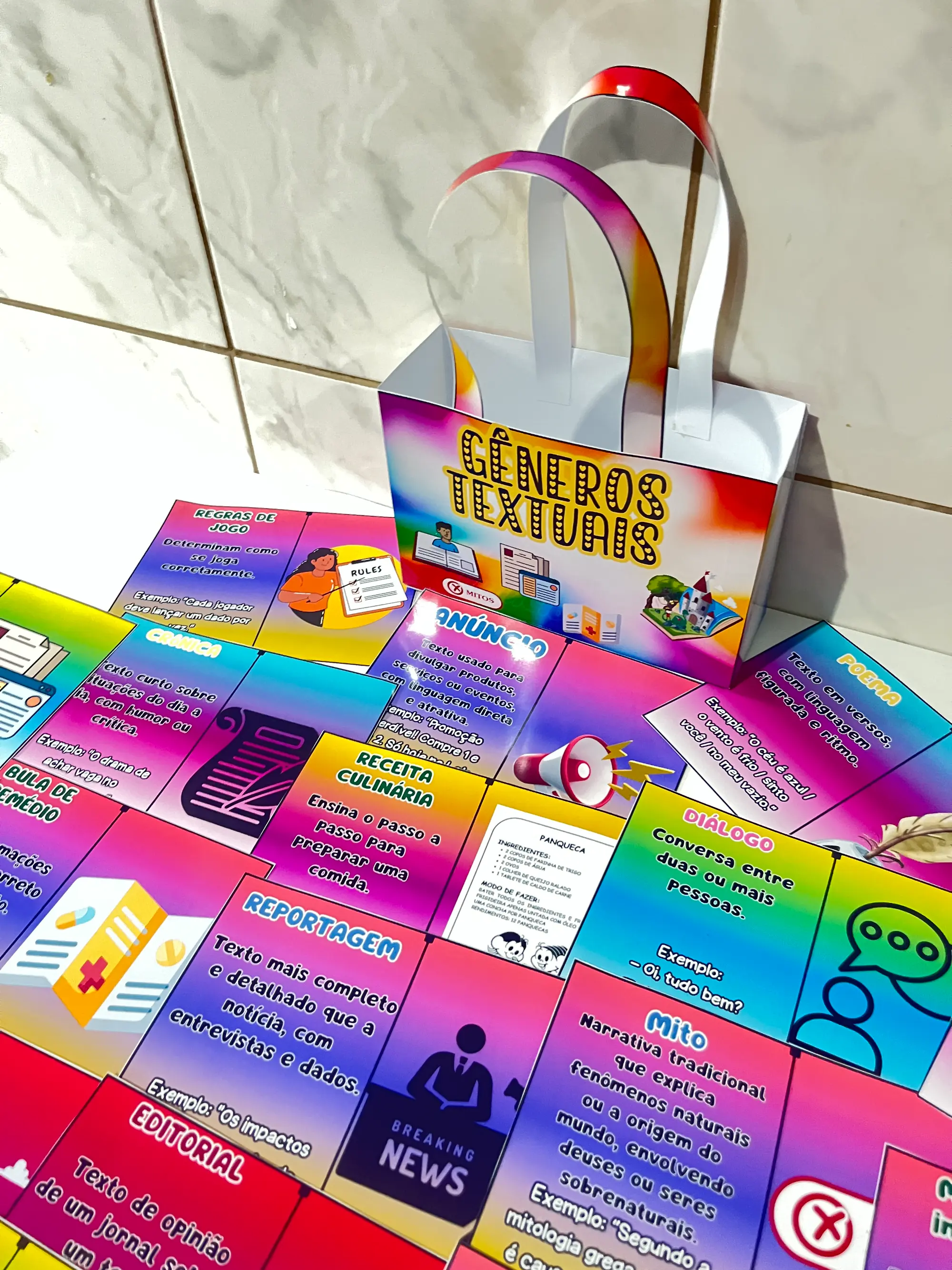 🎒✨ SACOLA DOS GÊNEROS TEXTUAIS – SUPER COMPLETA! ✨🎒 — amostra 6: Todos os principais gêneros textuais em um só lugar, com… 🎒✨ SACOLA DOS GÊNEROS TEXTUAIS – SUPER COMPLETA! ✨🎒 — amostra 6: Todos os principais gêneros textuais em um só lugar, com…