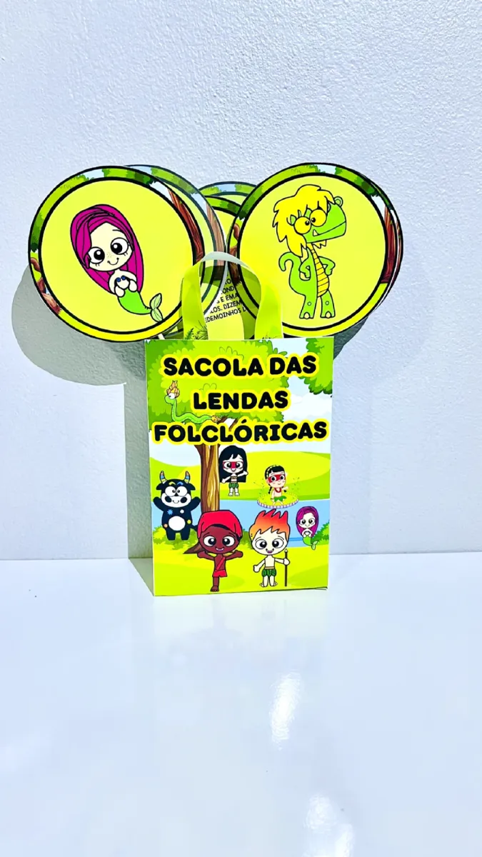 Sacola Lendas Folcloricas – PDF para Imprimir — Alfabetização para Educação Infantil: Recurso lúdico e educativo que leva…