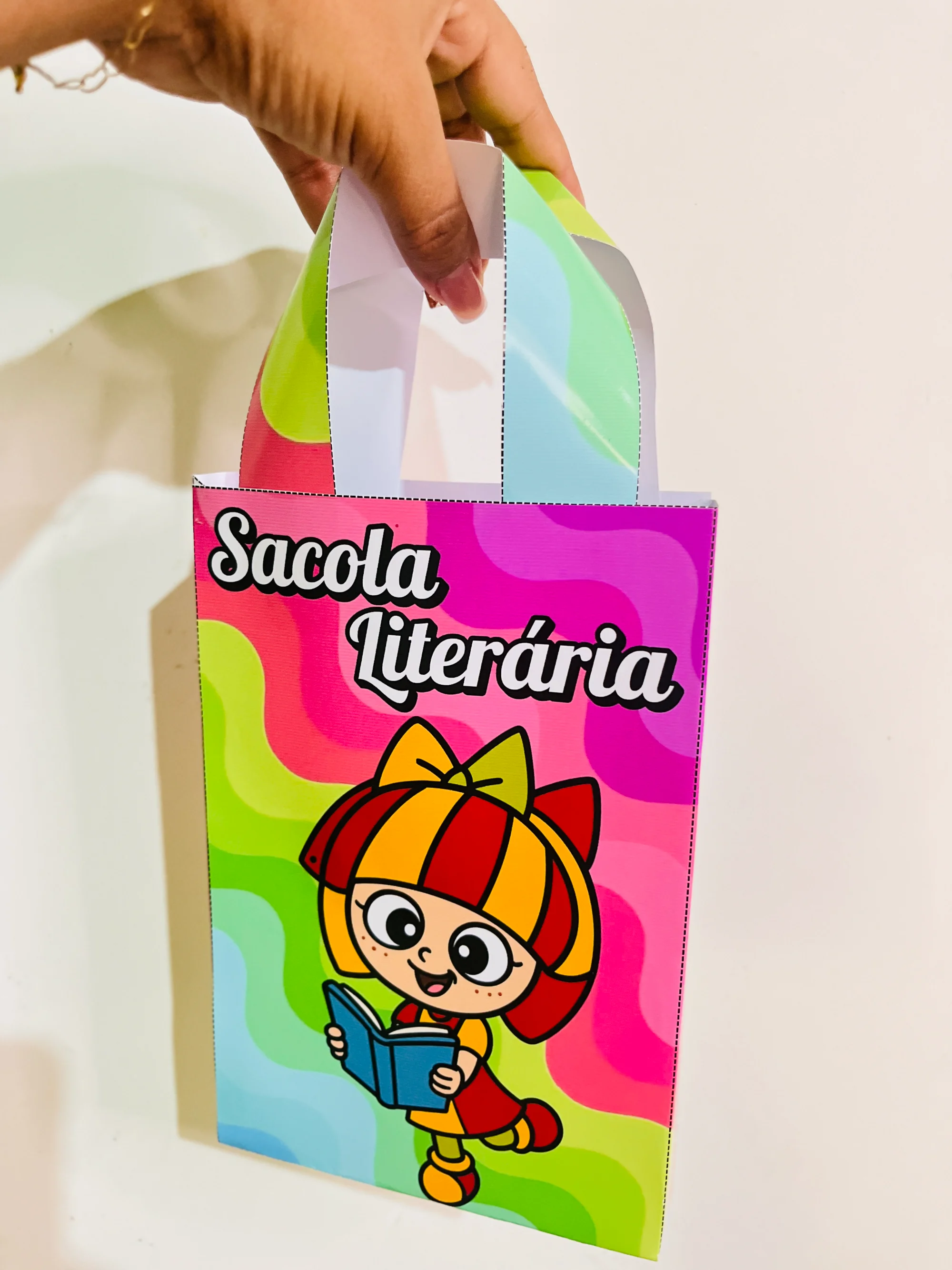 Sacola literária Kit de Leitura Infantil com Histórias e Atividades — amostra 1: Sacola Literária com histórias infantis…