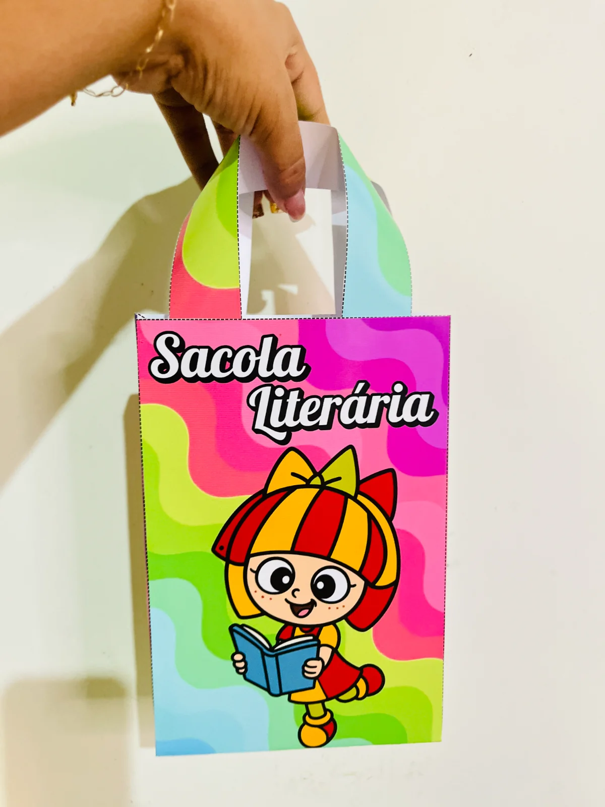 Sacola Literária - Recurso Lúdico para Leitura — amostra 1: Sacola Literária