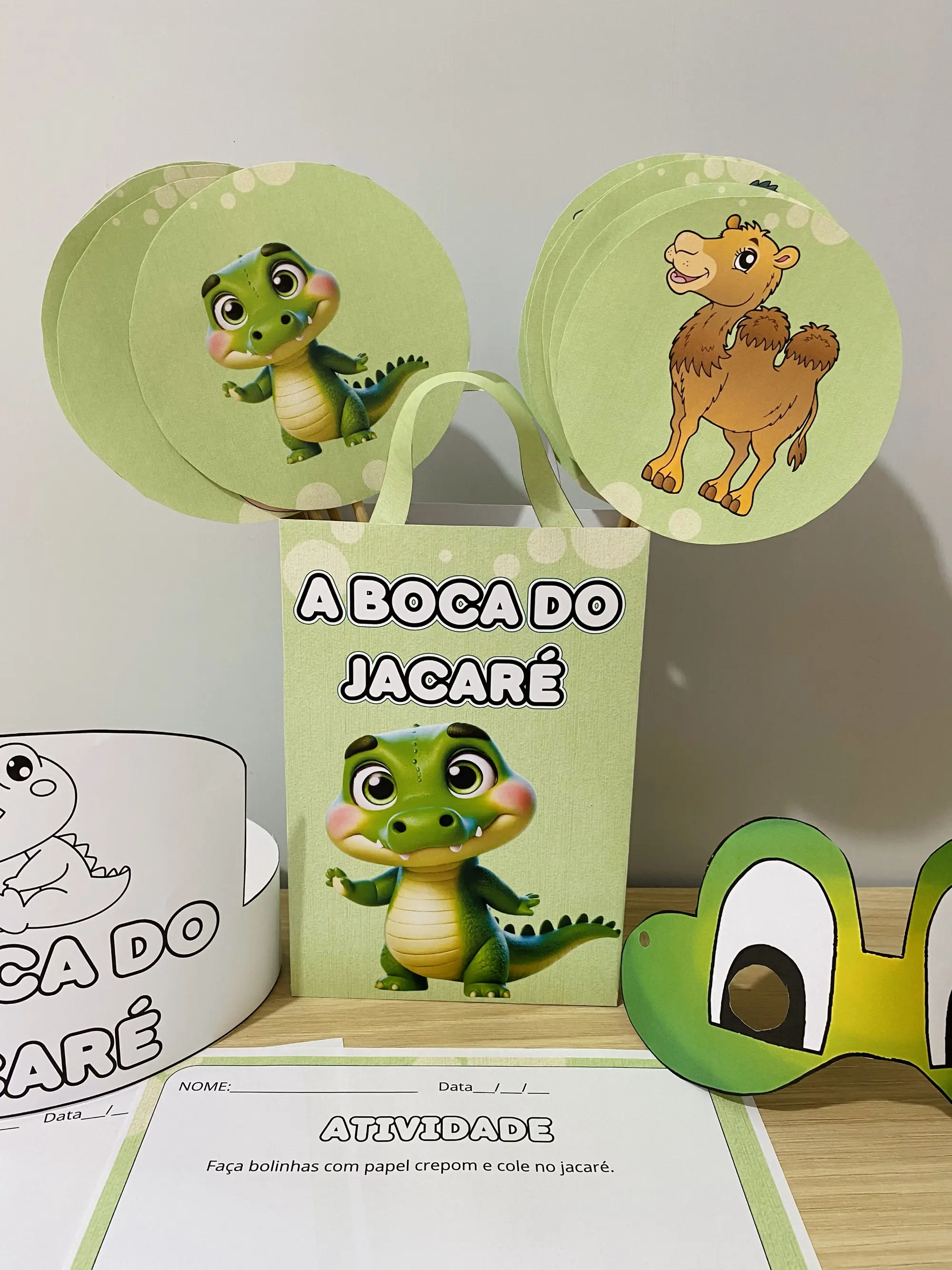 Sacola musical a boca do jacaré | Educação Infantil — amostra 5: A "Boca do Jacaré" é ideal para professores que desejam…