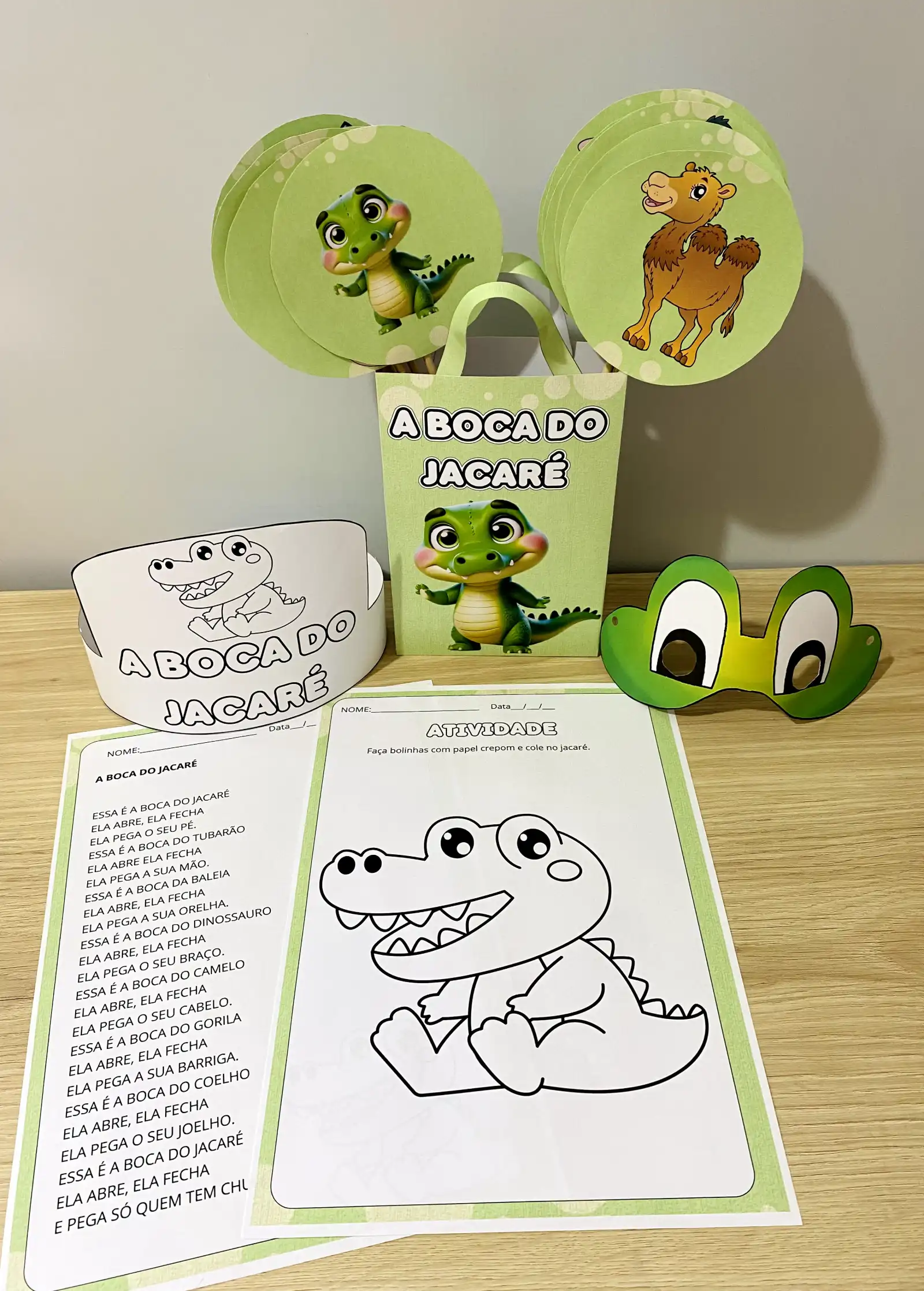 Sacola Musical A Boca do Jacaré – Educação Infantil | Musicalização — amostra 2: Sacola Musical A Boca do Jacaré para…