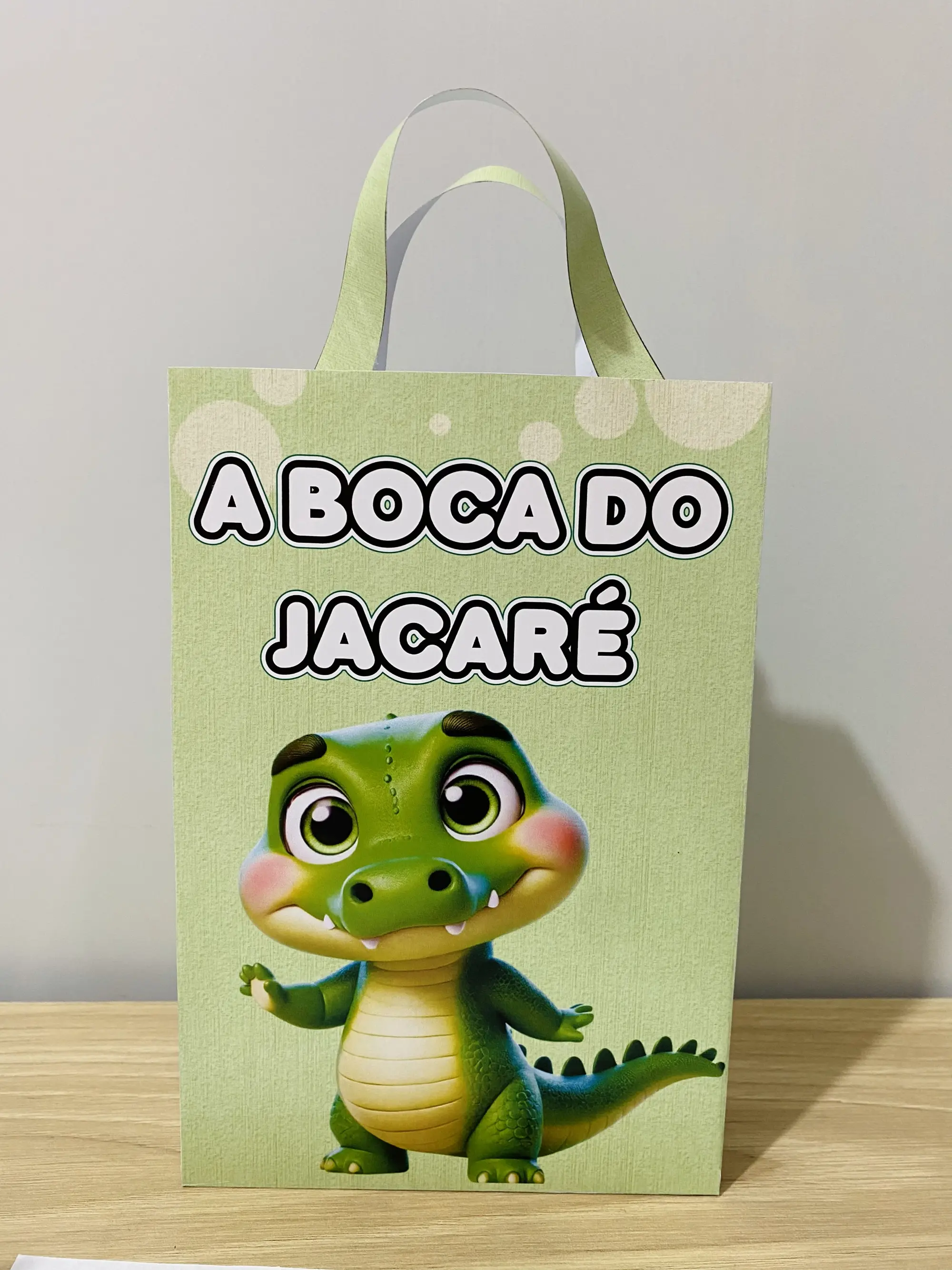 Sacola musical a boca do jacaré | Educação Infantil — capa do material