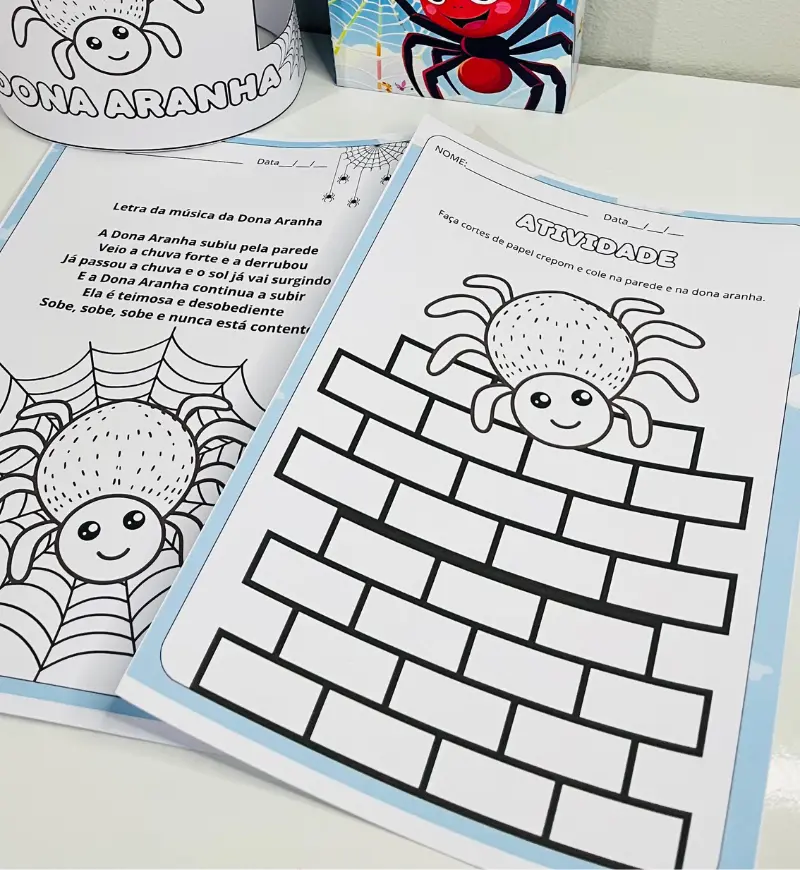 Sacola Musical Dona Aranha: PDF com Atividades para Imprimir — amostra 4: Para quem é indicado