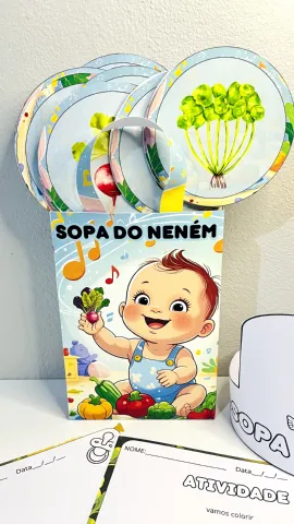 Sacola Musical O Que Tem na Sopa do Neném | Educação Infantil — capa do material