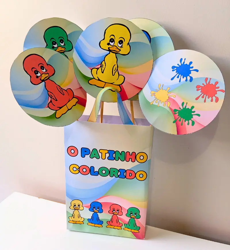 Sacola Musical Patinho Colorido: PDF para imprimir — amostra 4: Para quem o material é indicado
