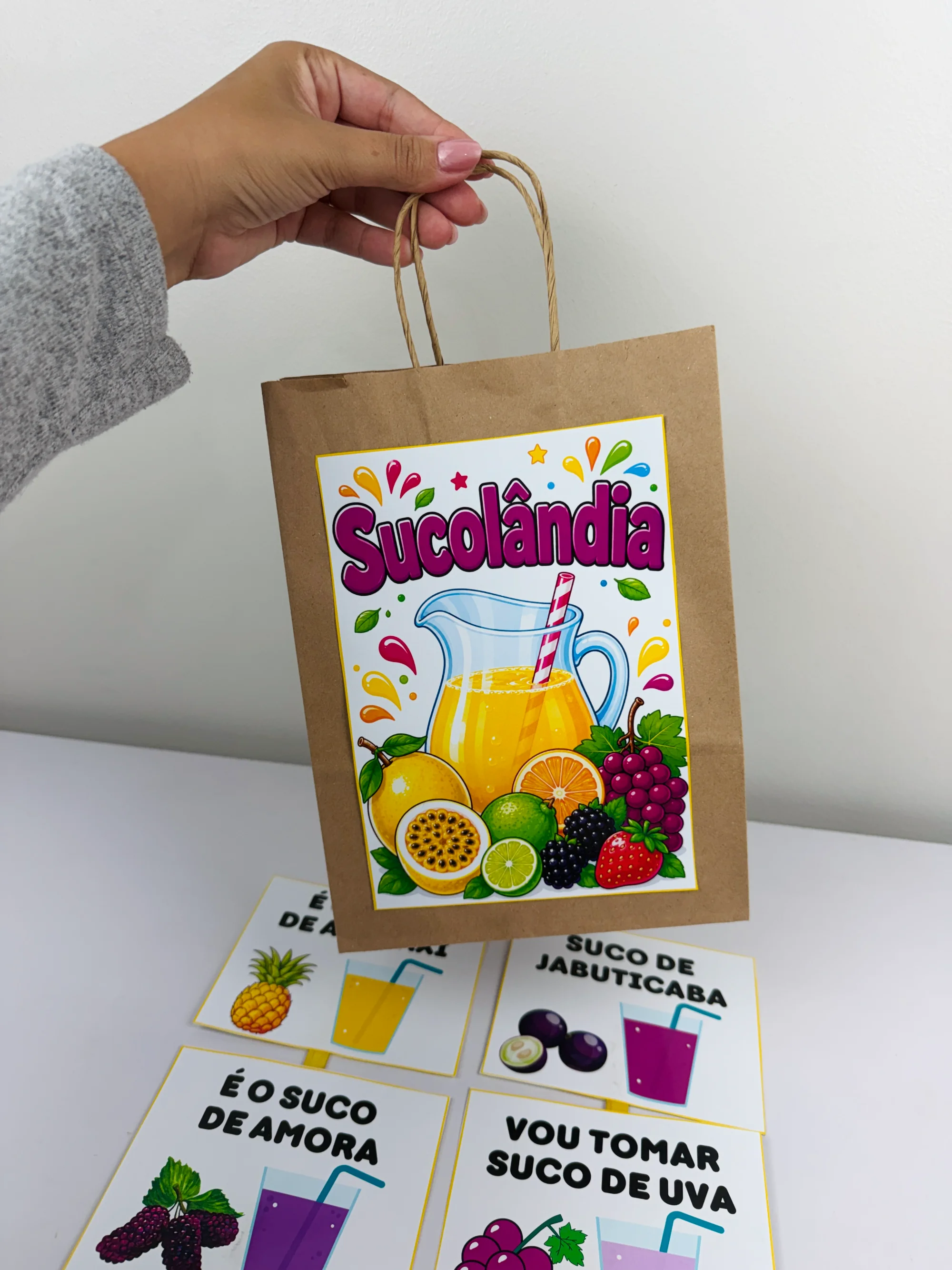 🍹🎶 SACOLA MUSICAL – SUCOLÂNDIA | TRABALHANDO RIMAS 🎶🍓 — amostra 4: 🍊 O material acompanha