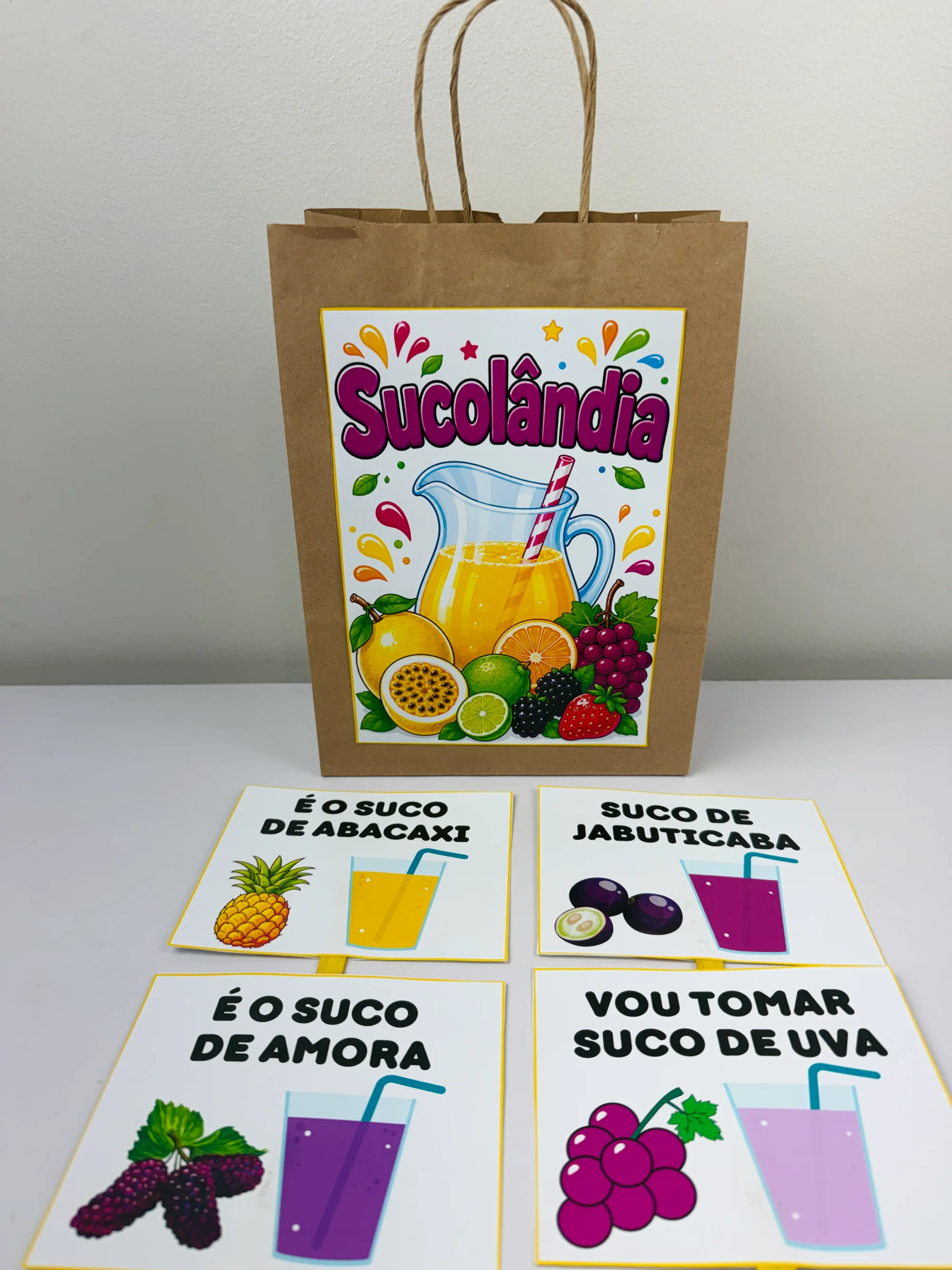 🍹🎶 SACOLA MUSICAL – SUCOLÂNDIA | TRABALHANDO RIMAS 🎶🍓 — capa do material