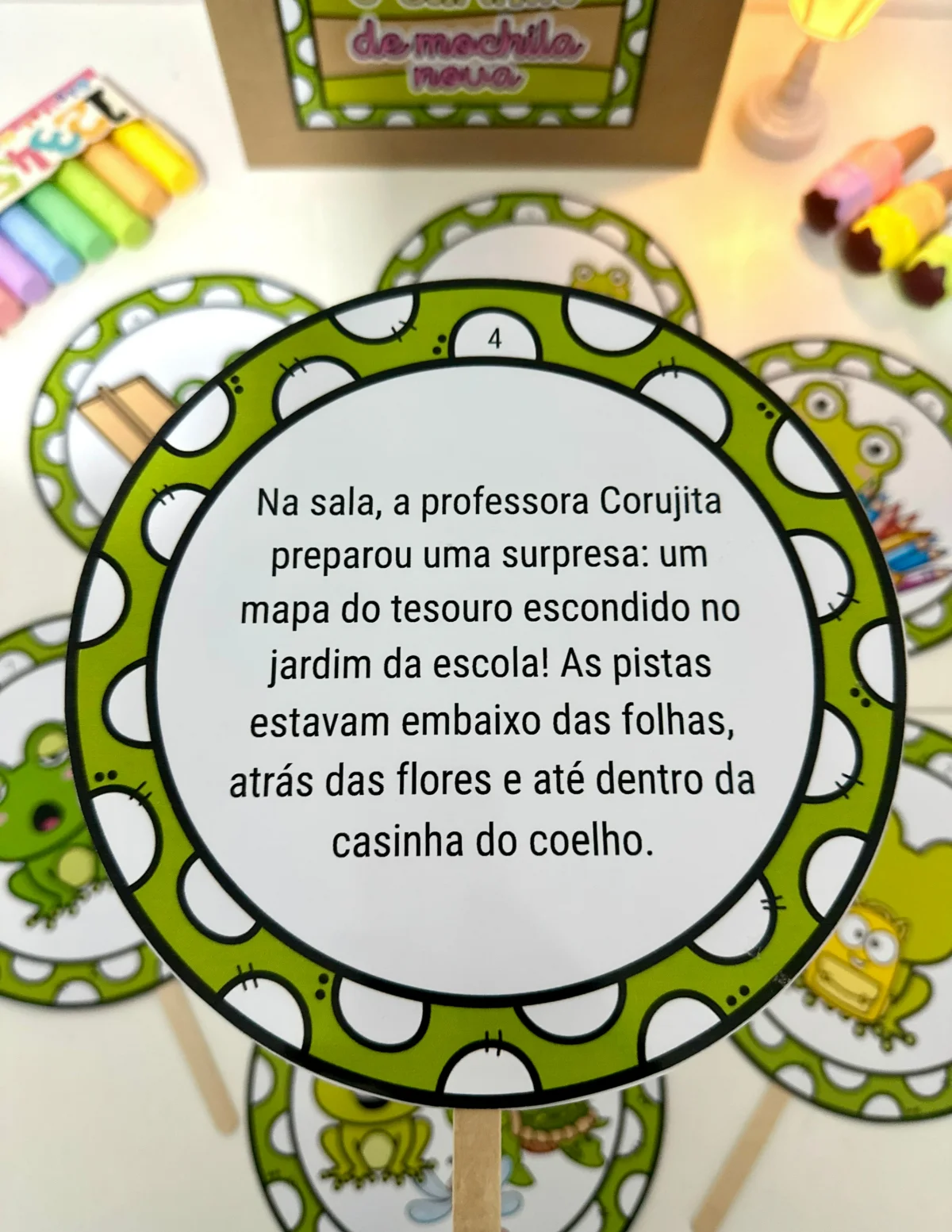 Sacola “O Sapinho da Mochila Nova” – PDF para Imprimir — amostra 5: Uma forma criativa de tornar o retorno à escola mais… Sacola “O Sapinho da Mochila Nova” – PDF para Imprimir — amostra 5: Uma forma criativa de tornar o retorno à escola mais…