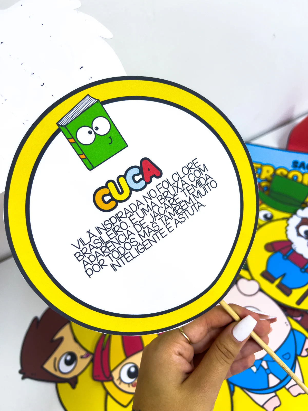 Sacola Personagens do Sítio do Picapau Amarelo — amostra 5: Um material pedagógico lúdico e encantador, ideal para…