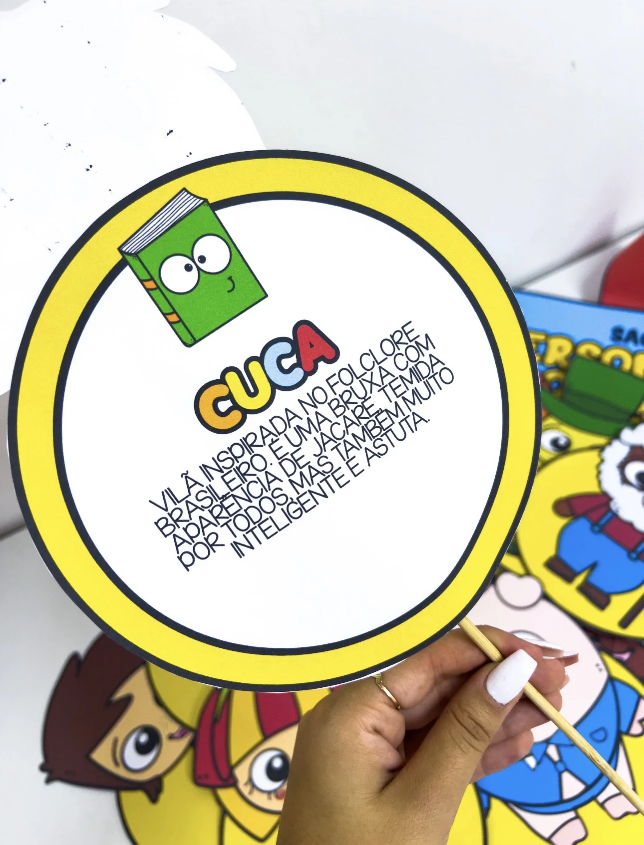 Sacola Personagens do Sítio do Picapau Amarelo — amostra 3: Sacola Personagens do Sítio do Picapau Amarelo Um material…