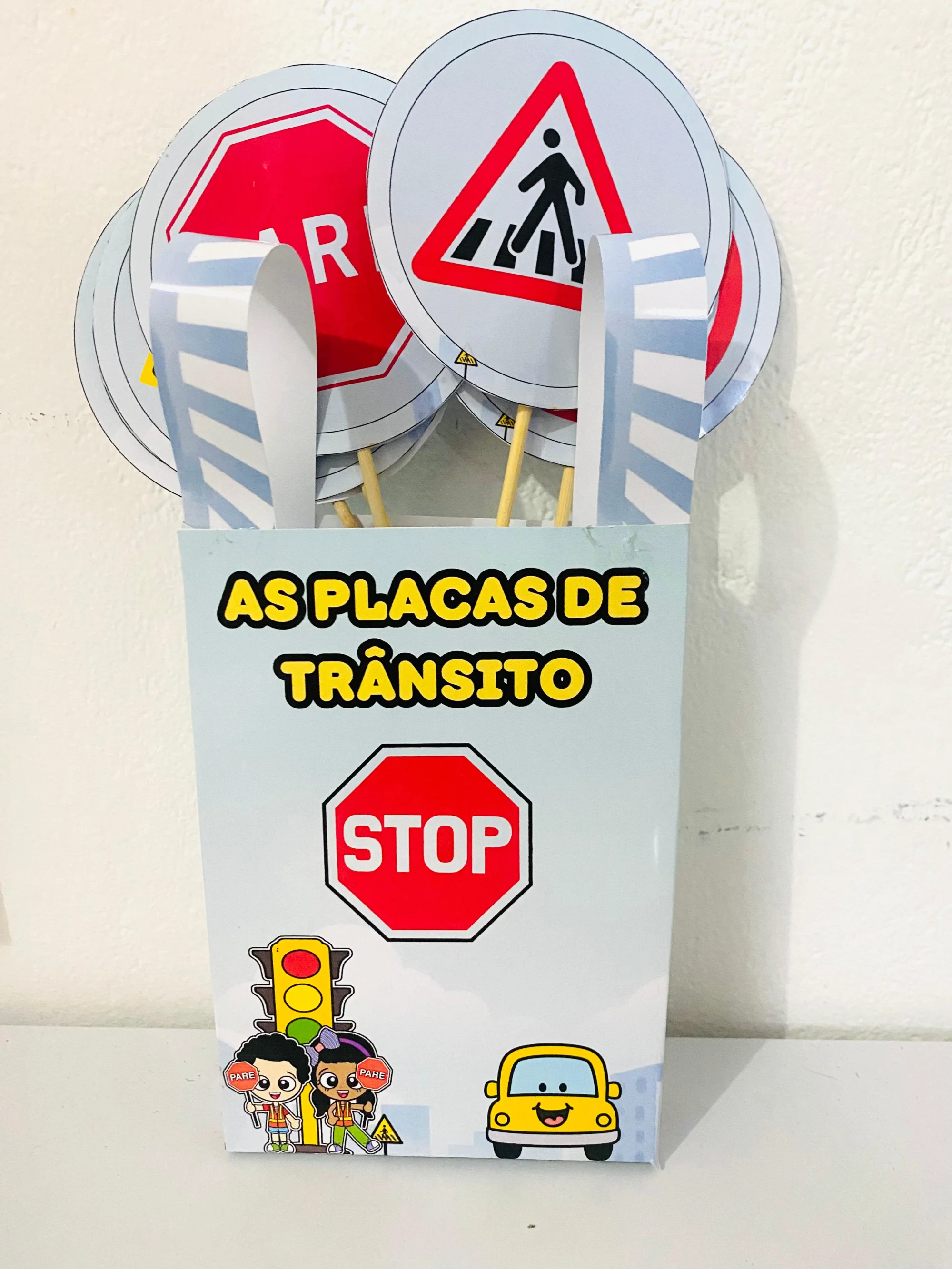 SACOLA PLACAS DE TRÂNSITO / SACOLA DO TRÂNSITO — amostra 1: 📋 Informações Importantes do Material: