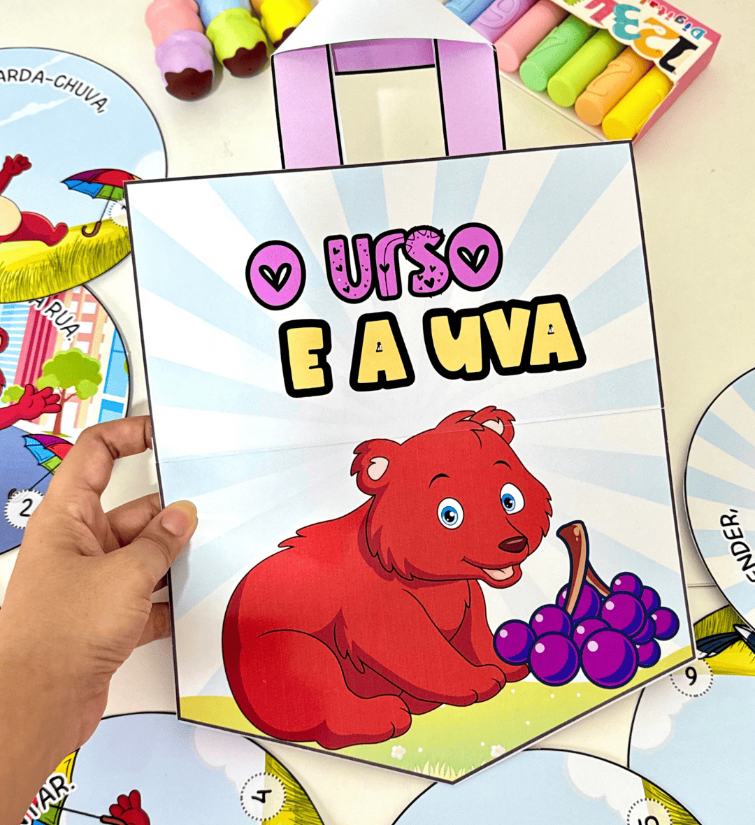 Sacola Poema Vogal U: História Rimada para Educação Infantil — amostra 3: Como usar na Educação Infantil