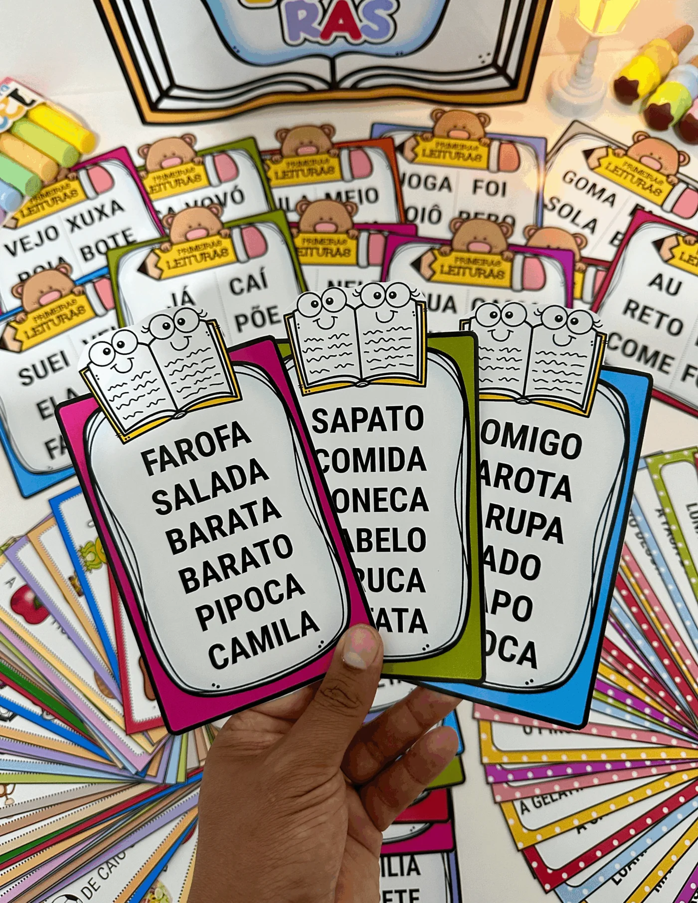 Sacola primeiras leituras — amostra 5: Você recebe seu arquivo por e-mail ou baixe aqui mesmo no site