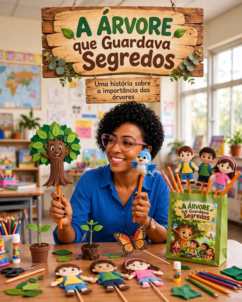 Sacola Teatral: A Árvore que Guardava Segredos — Datas comemorativas para Todas as séries: Uma proposta lúdica para…