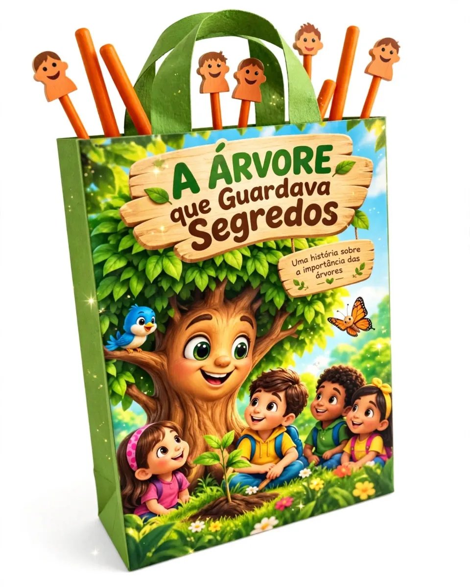 Sacola Teatral: A Árvore que Guardava Segredos — amostra 1: Uma proposta lúdica para trabalhar educação ambiental, leitura,…
