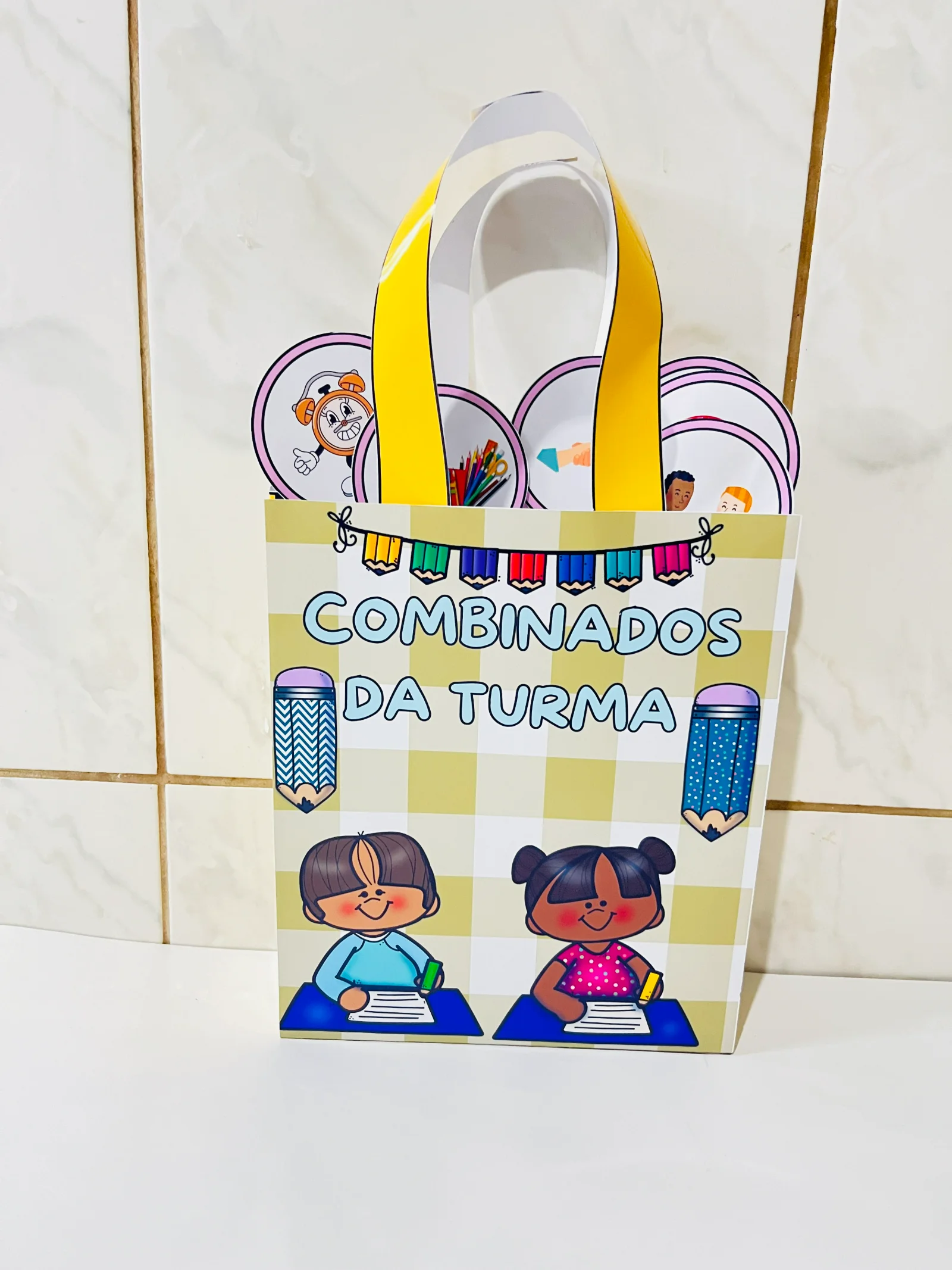 Sacola Teatral – Combinados da Turma – Material Pedagógico — Alfabetização para Educação Infantil: Com a nossa Sacola…