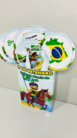 Sacola Teatral Independência do Brasil - Educação Infantil — capa do material