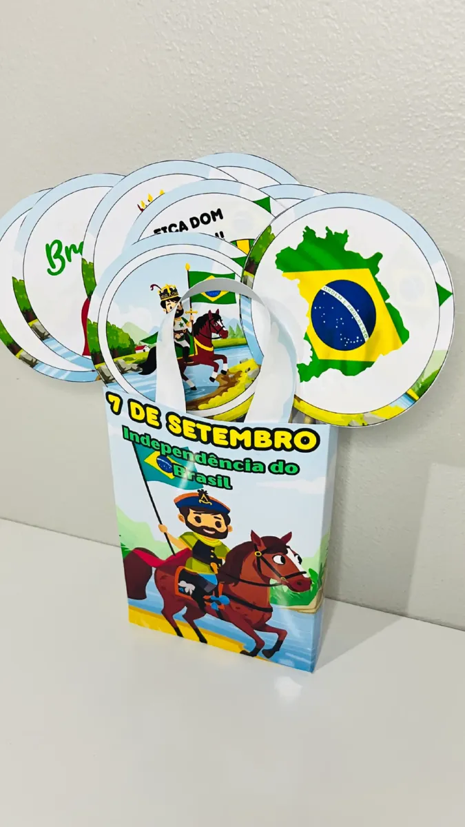 Sacola Teatral Independência do Brasil - Educação Infantil — História para Educação Infantil: 🇧🇷Sacola Teatral da…