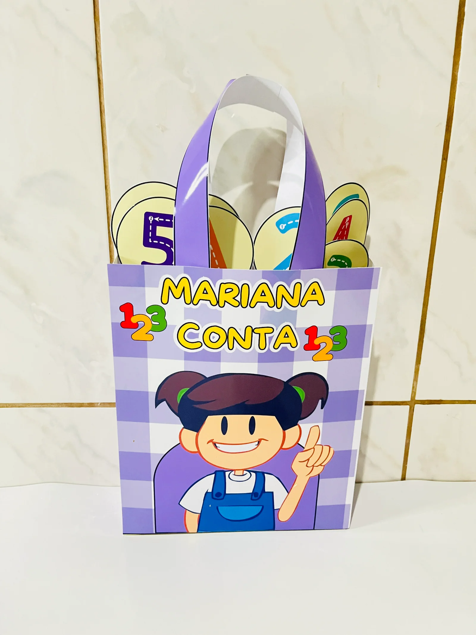 Sacola Teatral — Mariana Conta 1 – PDF para Imprimir — Alfabetização para Educação Infantil: Vamos brincar de contar com a…