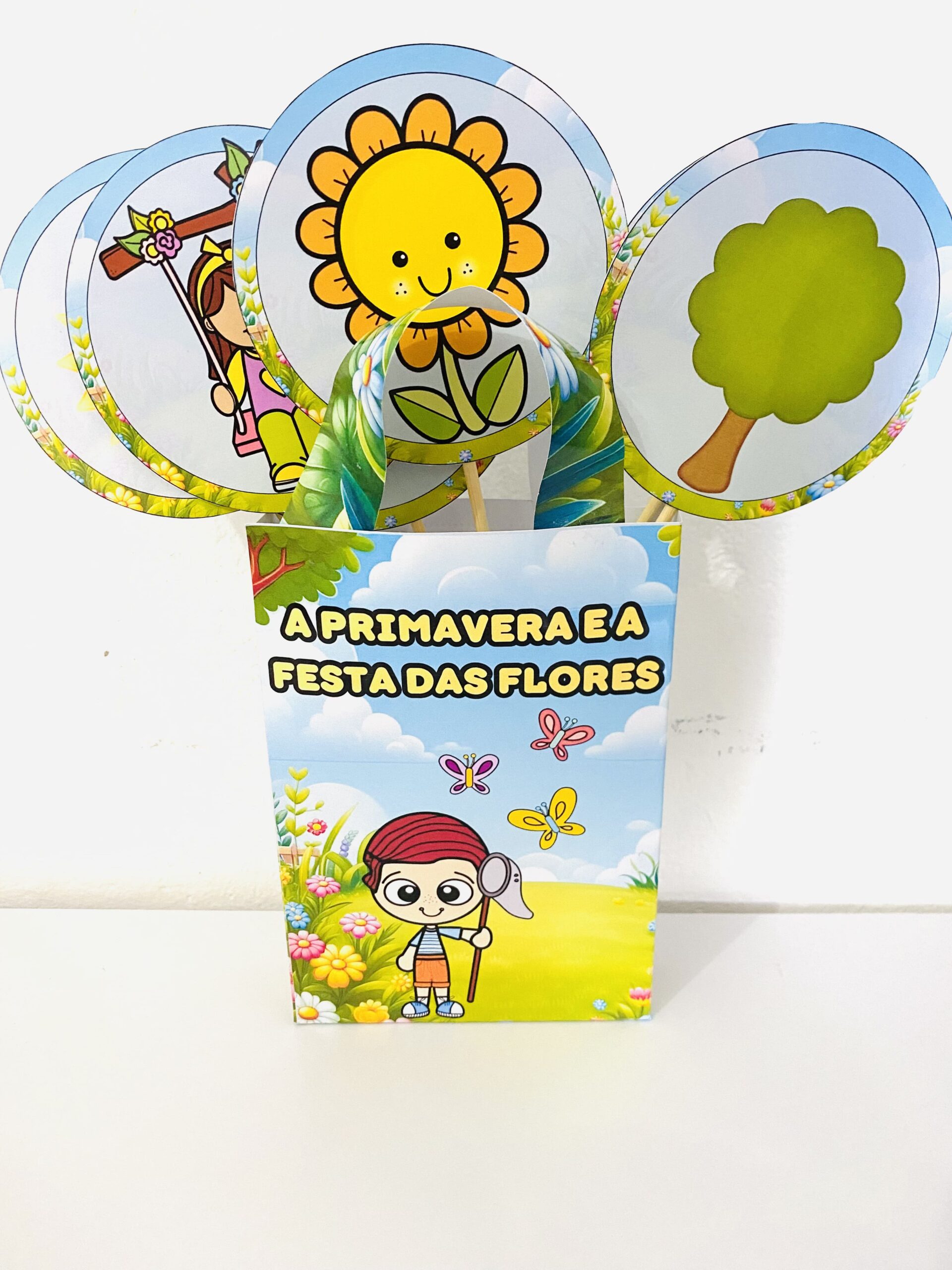 Sacola teatral primavera e festa das flores | Educação Infantil e Anos Iniciais — amostra 1: Sobre o SACOLA TEATRAL…