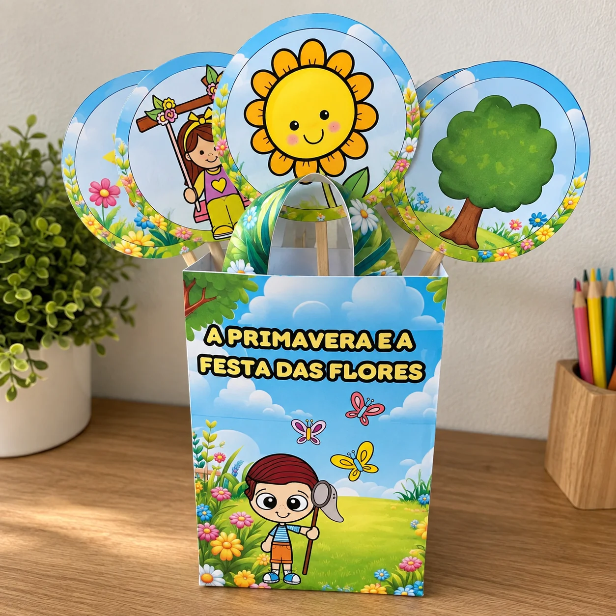 Sacola Teatral Primavera e Festa das Flores — amostra 1: A Primavera e a Festa das Flores é um recurso lúdico e colorido…