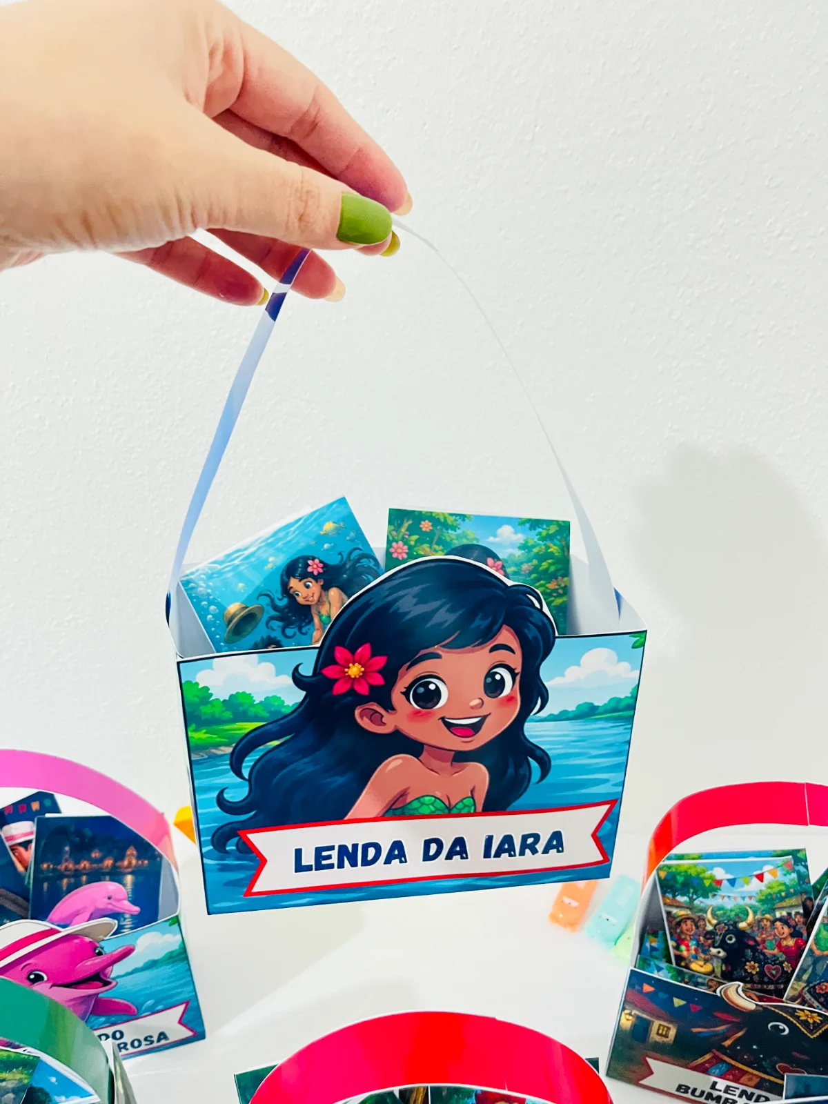 Sacolas Teatrais – 10 Lendas do Folclore — amostra 6: Um recurso lúdico e interativo para trabalhar contação de histórias,…