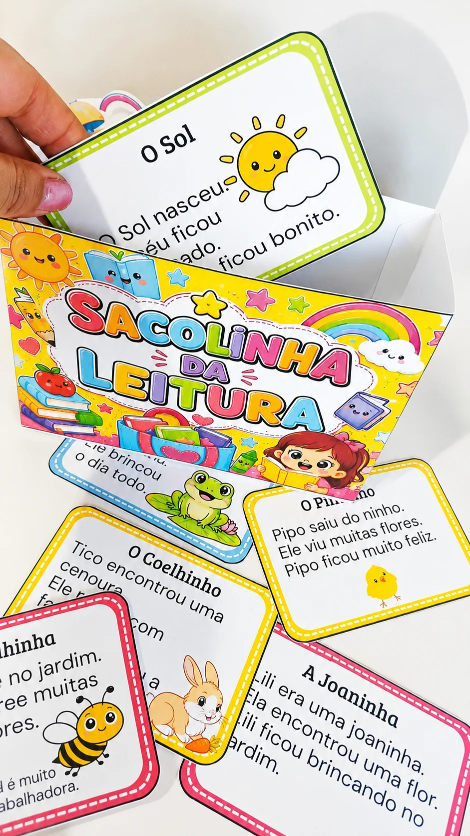 📚✨ SACOLINHA DA LEITURA - 👩‍🏫 Indicado para: 3o , 4o e 5o ano — capa do material