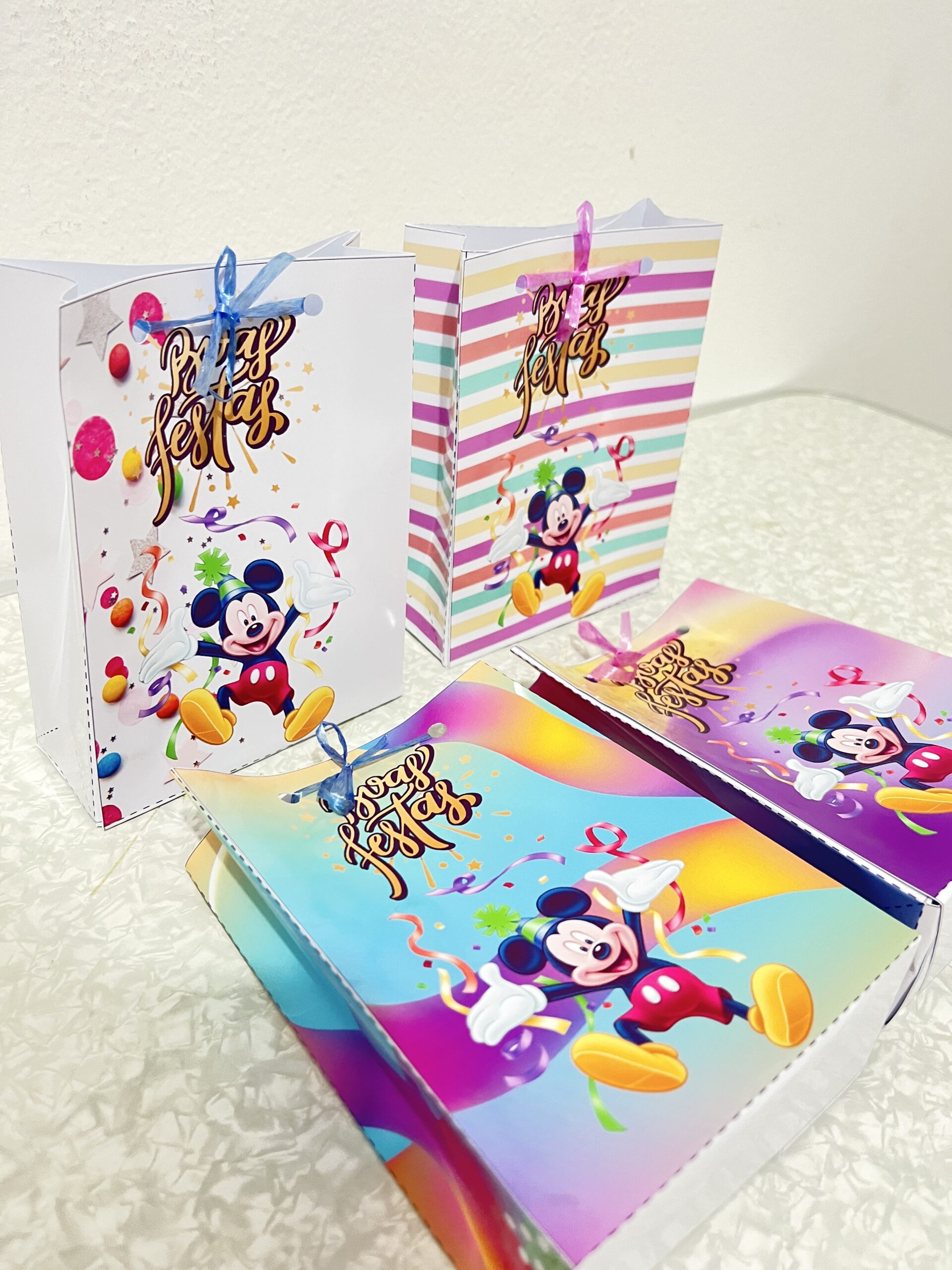 Sacolinha de natal / lembrancinha boas festas - tema: mickey – PDF para Imprimir — Datas comemorativas para Educação…