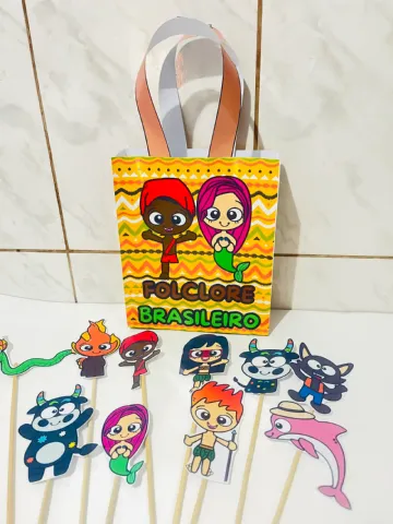 Sacolinha do folclore | Educação Infantil — amostra 3: Com recursos pedagógicos e ilustrações encantadoras, o material pode…