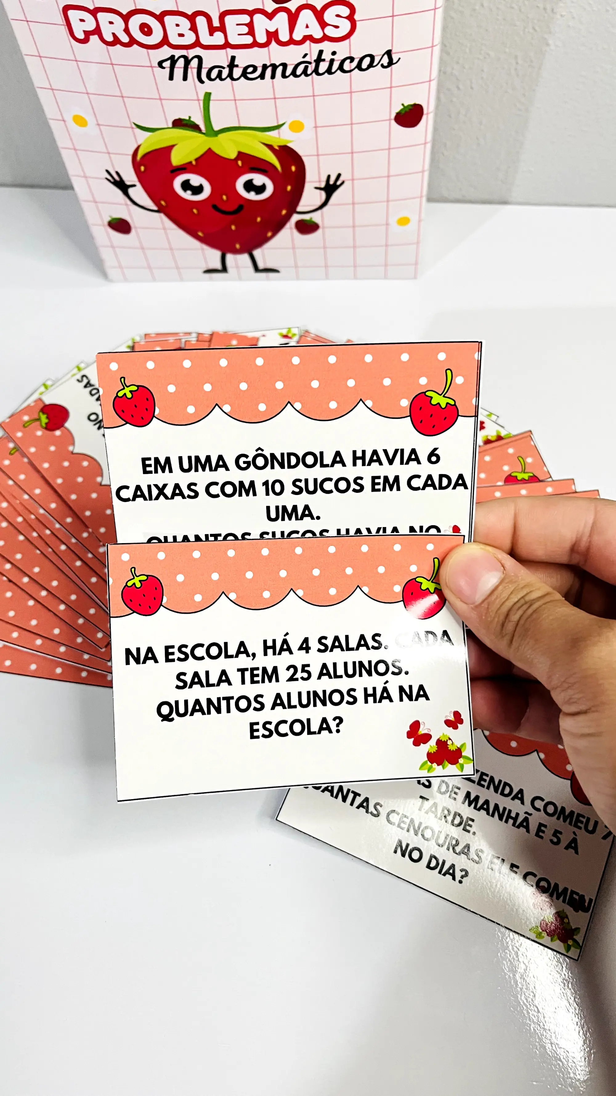 Sacolinha dos problemas matemáticos divertidos — amostra 2: Faixa Etária