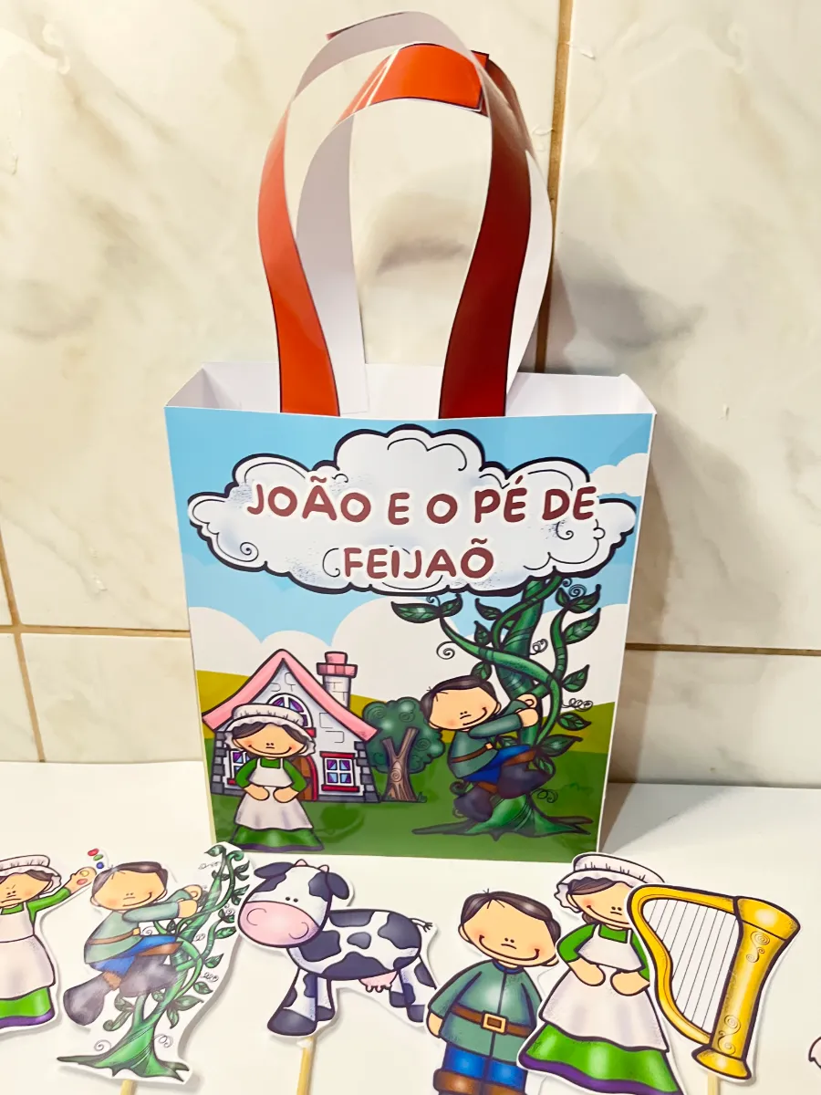 Sacolinha Teatral – João e o Pé de Feijão — amostra 5: Sacolinha Teatral João e o Pé de Feijão: um recurso lúdico para…