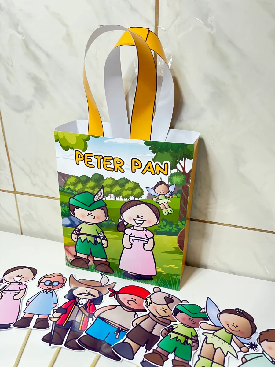 Sacolinha Teatral – Peter Pan Para Anos Iniciais Em PDF! — amostra 3: ✅ Teatro de fantoches ✅ Contação de histórias ✅…
