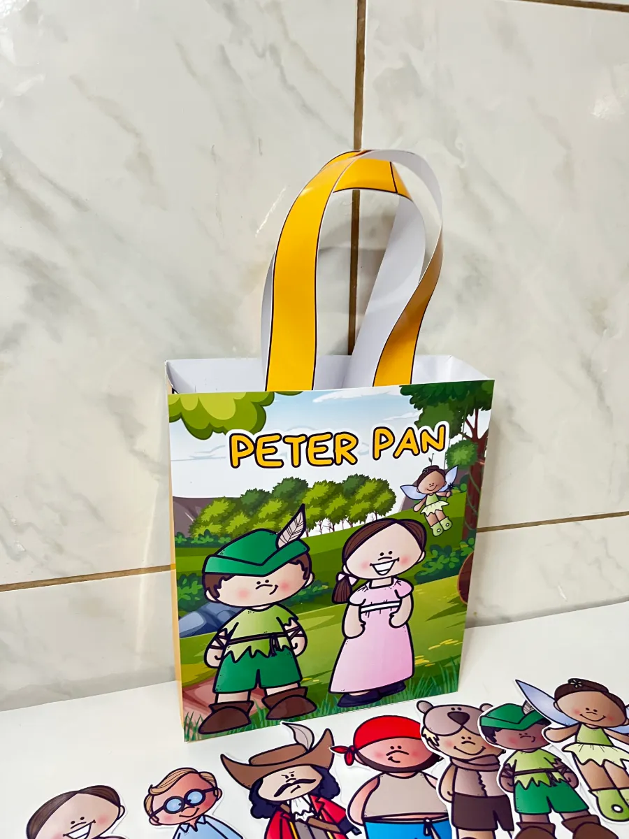 Sacolinha Teatral – Peter Pan Para Anos Iniciais Em PDF! — amostra 4: Sacolinha Teatral Peter Pan: um recurso lúdico com…