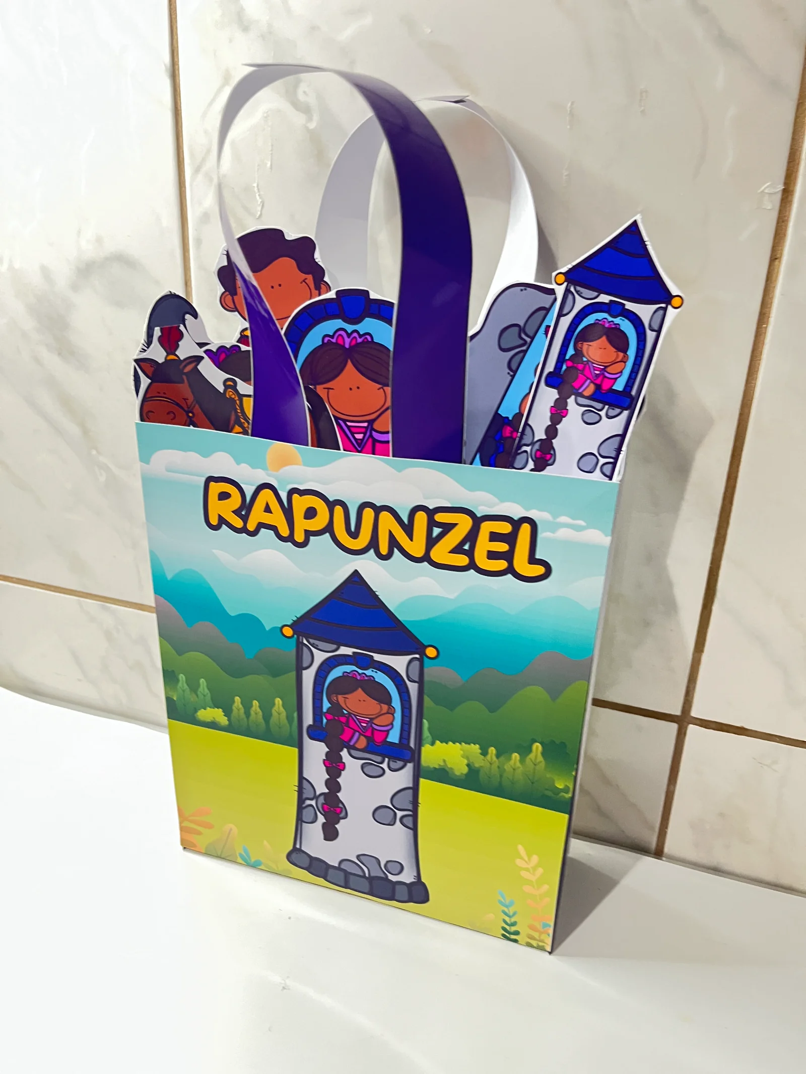 Sacolinha Teatral Rapunzel – Uma História Para Encantar! — amostra 2: Transforme a contação de histórias em uma experiência…