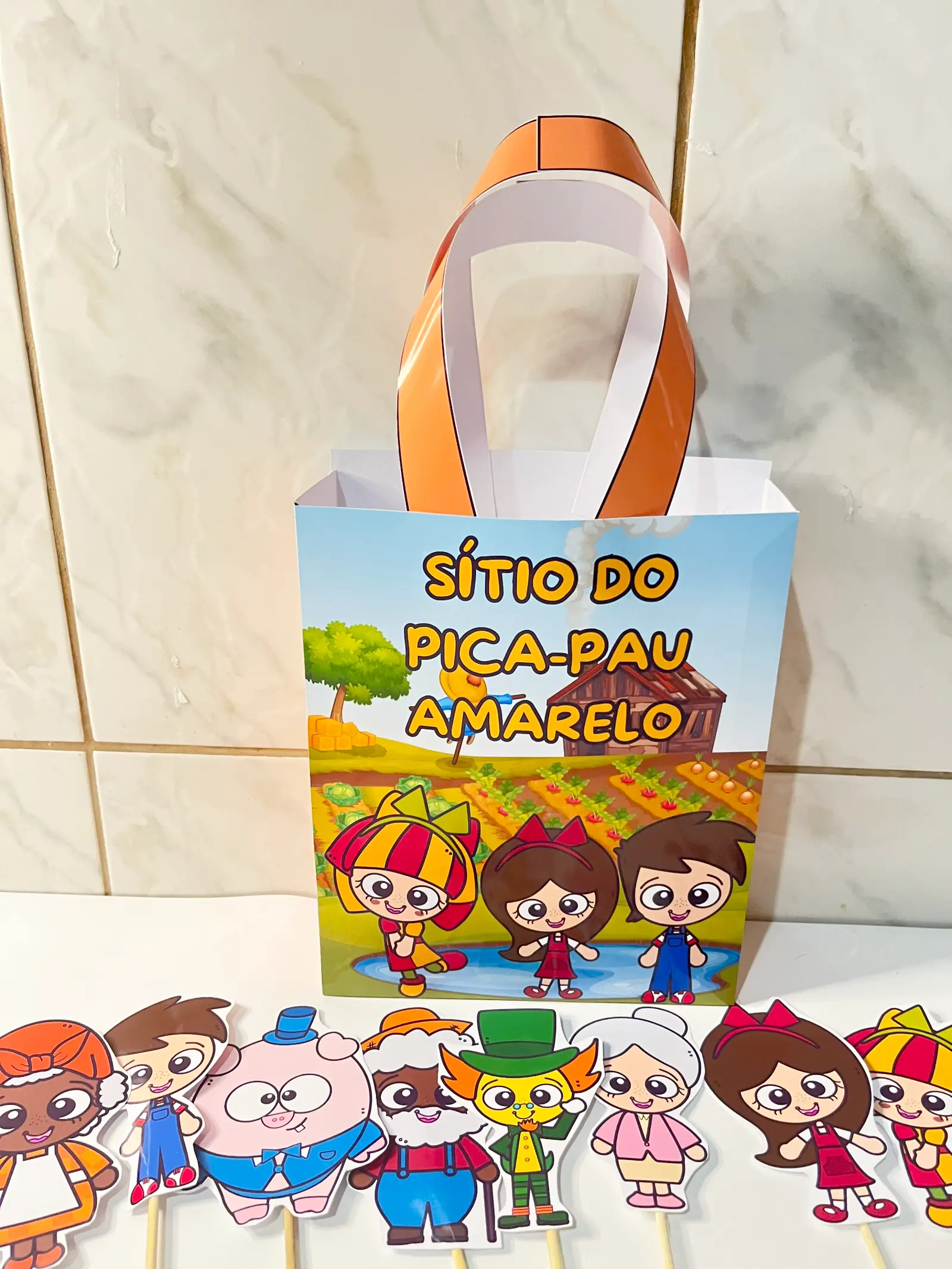 Sacolinha Teatral SÍTIO DO PICA-PAU AMARELO! — amostra 2: — Encante as crianças com a Sacolinha Teatral SÍTIO DO PICA-PAU…