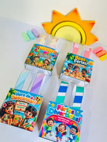 Sacolinhas das Férias PDF | Lembrancinha Escolar — amostra 1: 🎯 Objetivo Pedagógico: Sacolinhas das Férias PDF | Lembrancinha Escolar — amostra 1: 🎯 Objetivo Pedagógico: