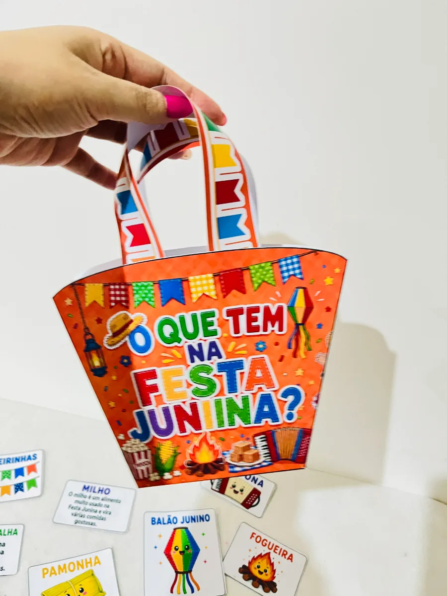 Sacolinhas "O que tem na Festa Junina?"- Recurso Pedagógico — amostra 2: Um recurso encantador para trabalhar a Festa…